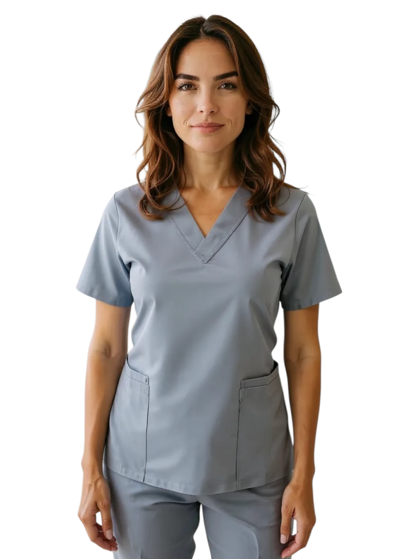 Filipina Médica Dama Tania Gris Perla