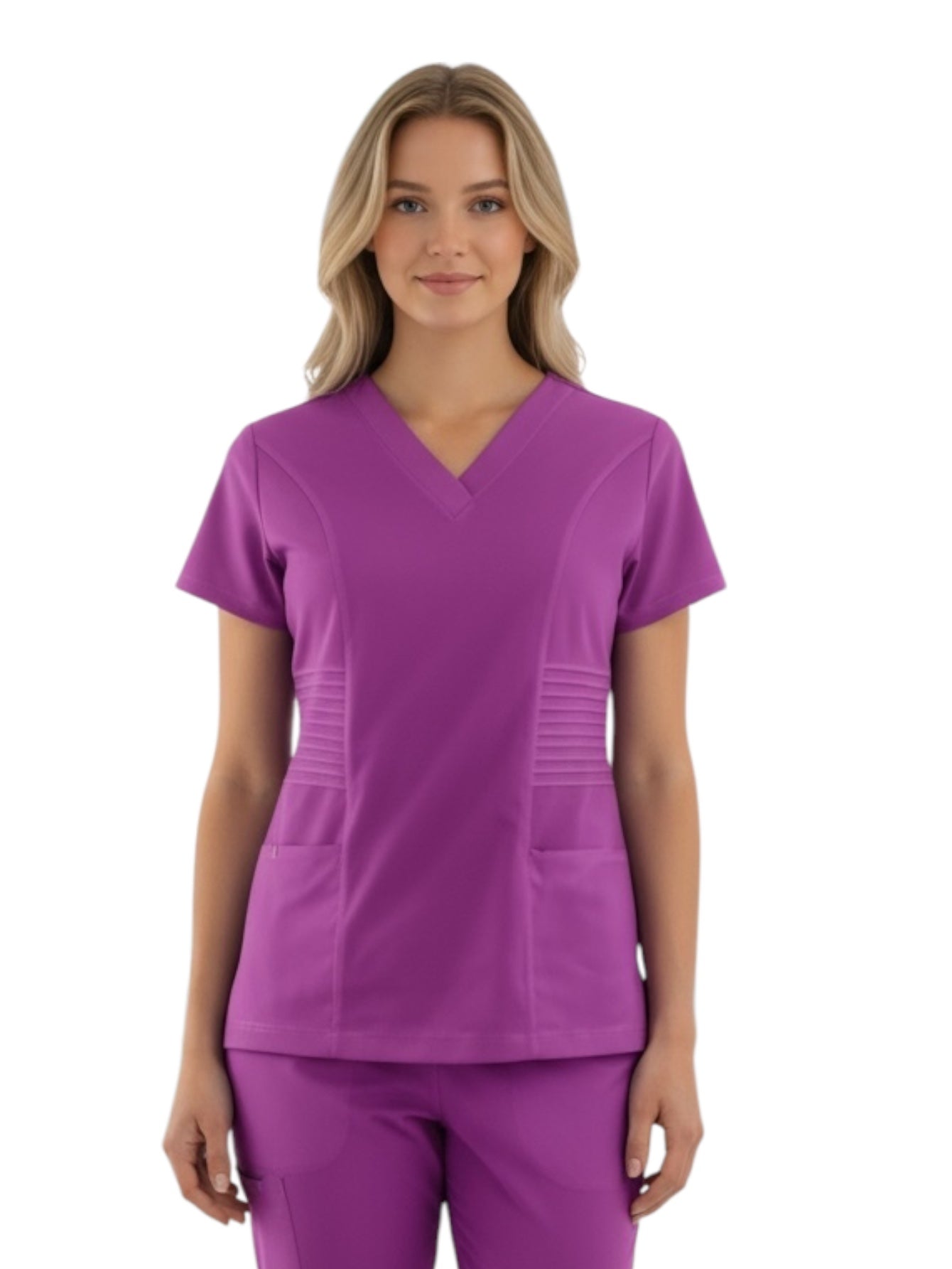 Filipina Médica Dama Alforzas Bugambilia