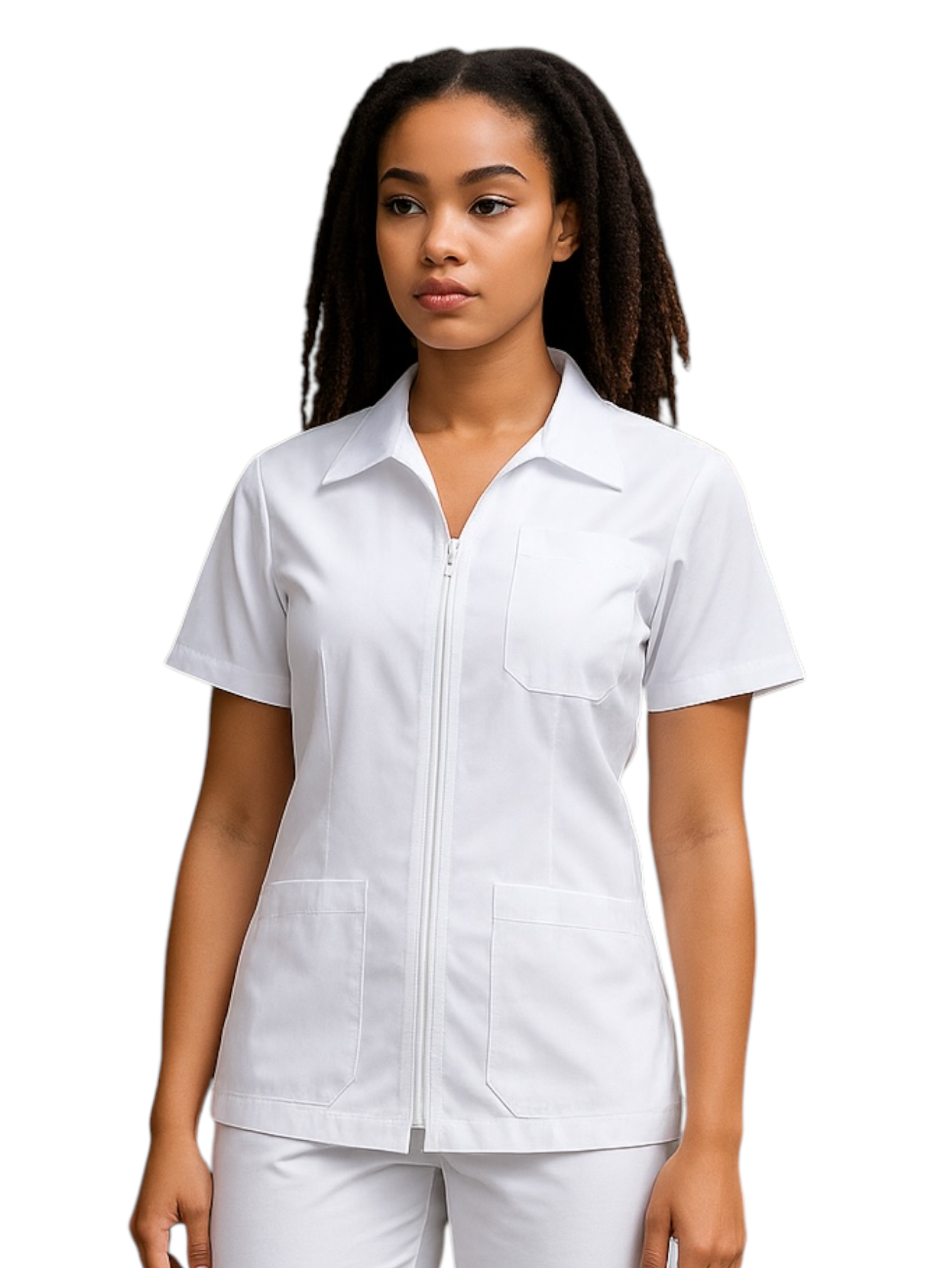 Filipina Médica Dama Lucas Blanco