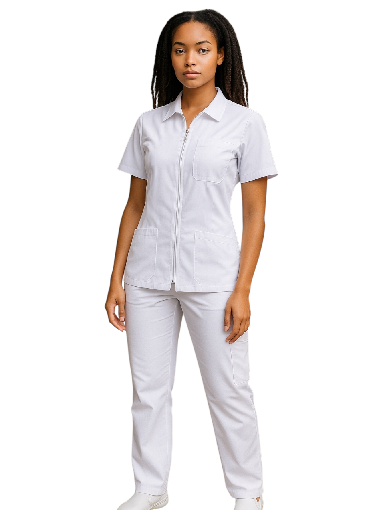 Pijama Médica Dama Lucas Blanco