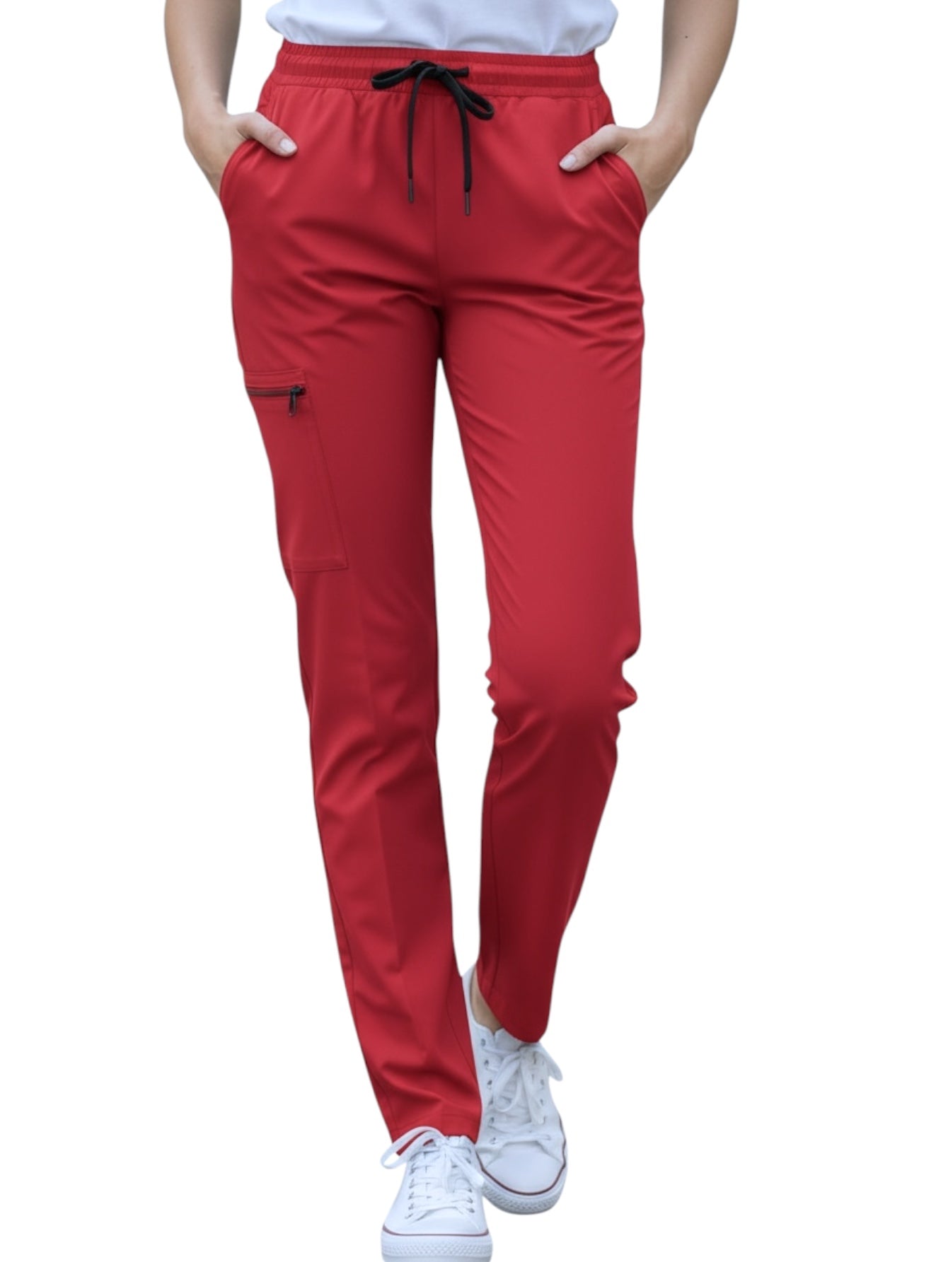 Pantalón Médico Dama Alexa Rojo