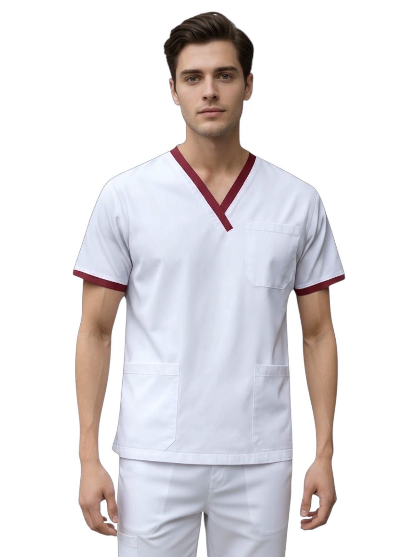 Filipina Médica Hombre London Blanco con Vino