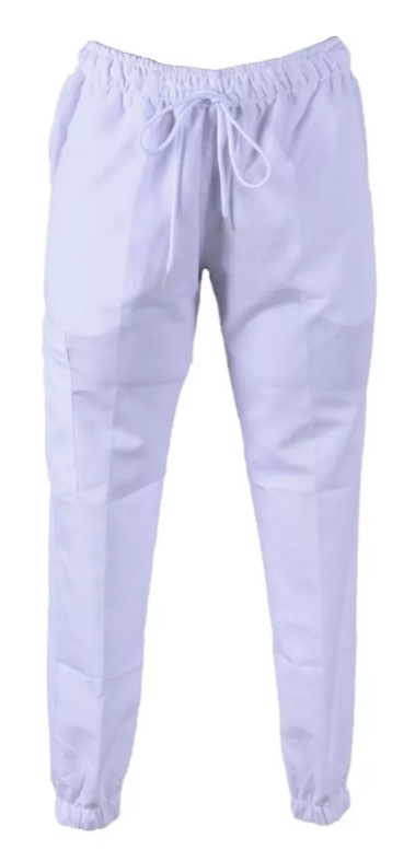 Pantalón Médico Dama Jogger Blanco