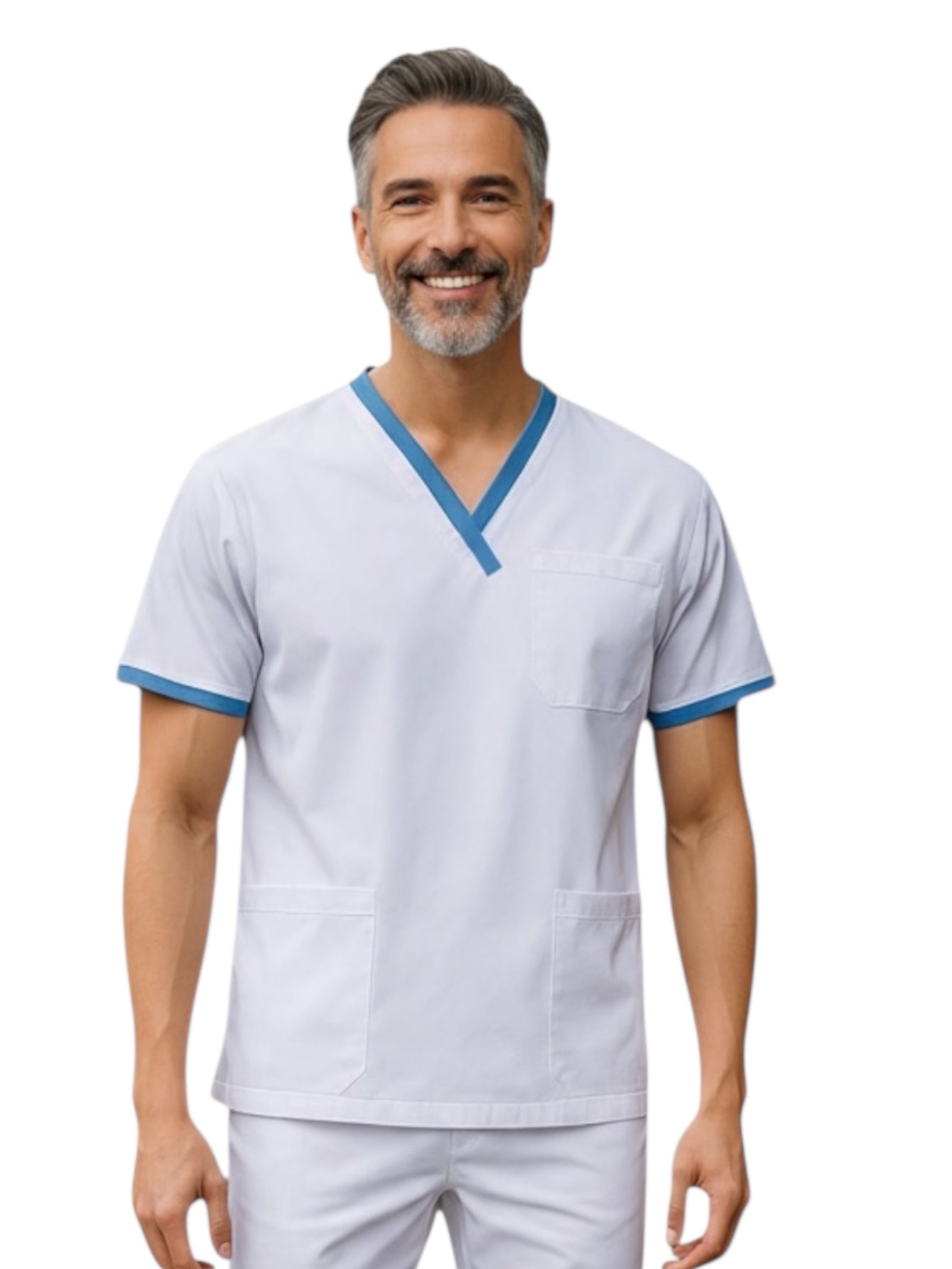 Filipina Médica Hombre London Blanco con Plumbago