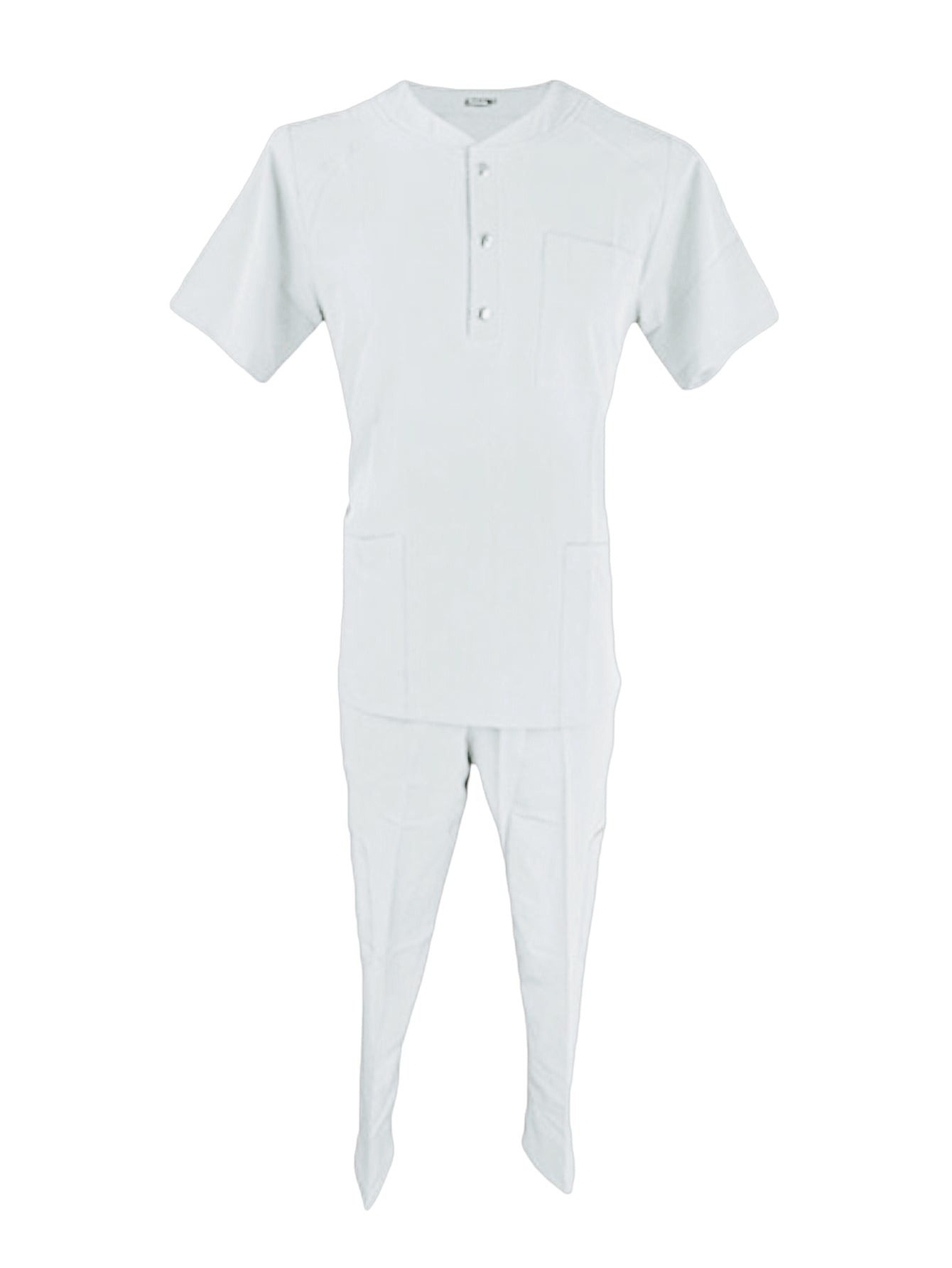 Pijama Médica Hombre Hamilton Blanco