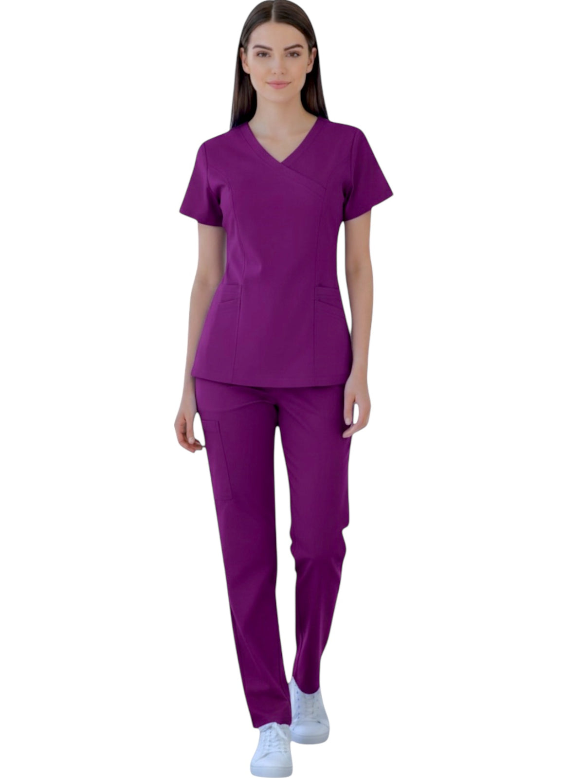 Pijama Médica Dama Megan Bugambilia