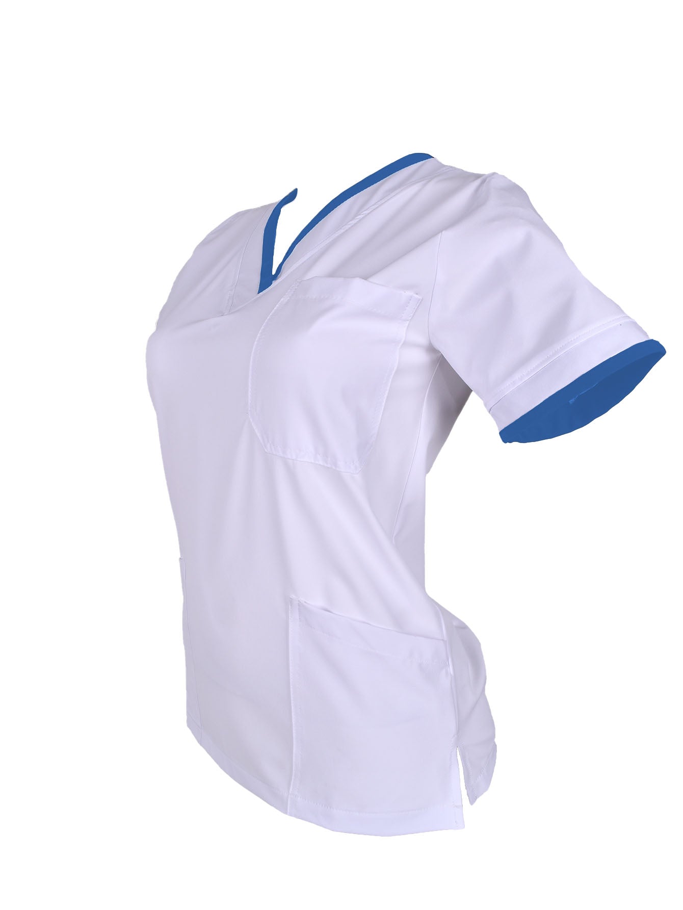 Filipina Médica Dama London Blanco con Plumbago