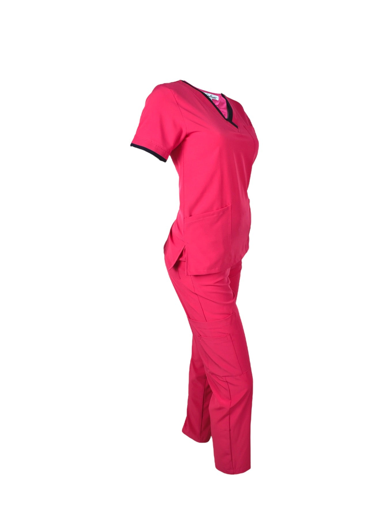 Pijama Médica Dama London Fucsia