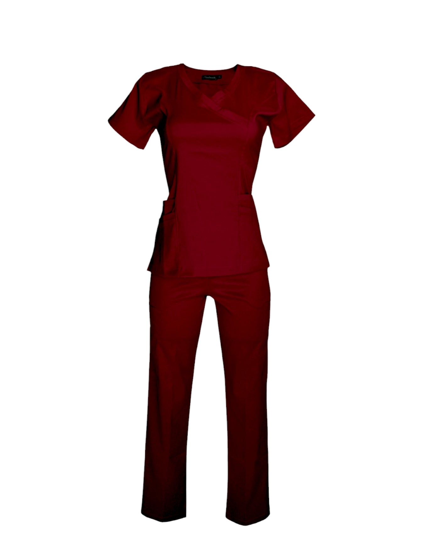Pijama Médica Dama Megan Vino