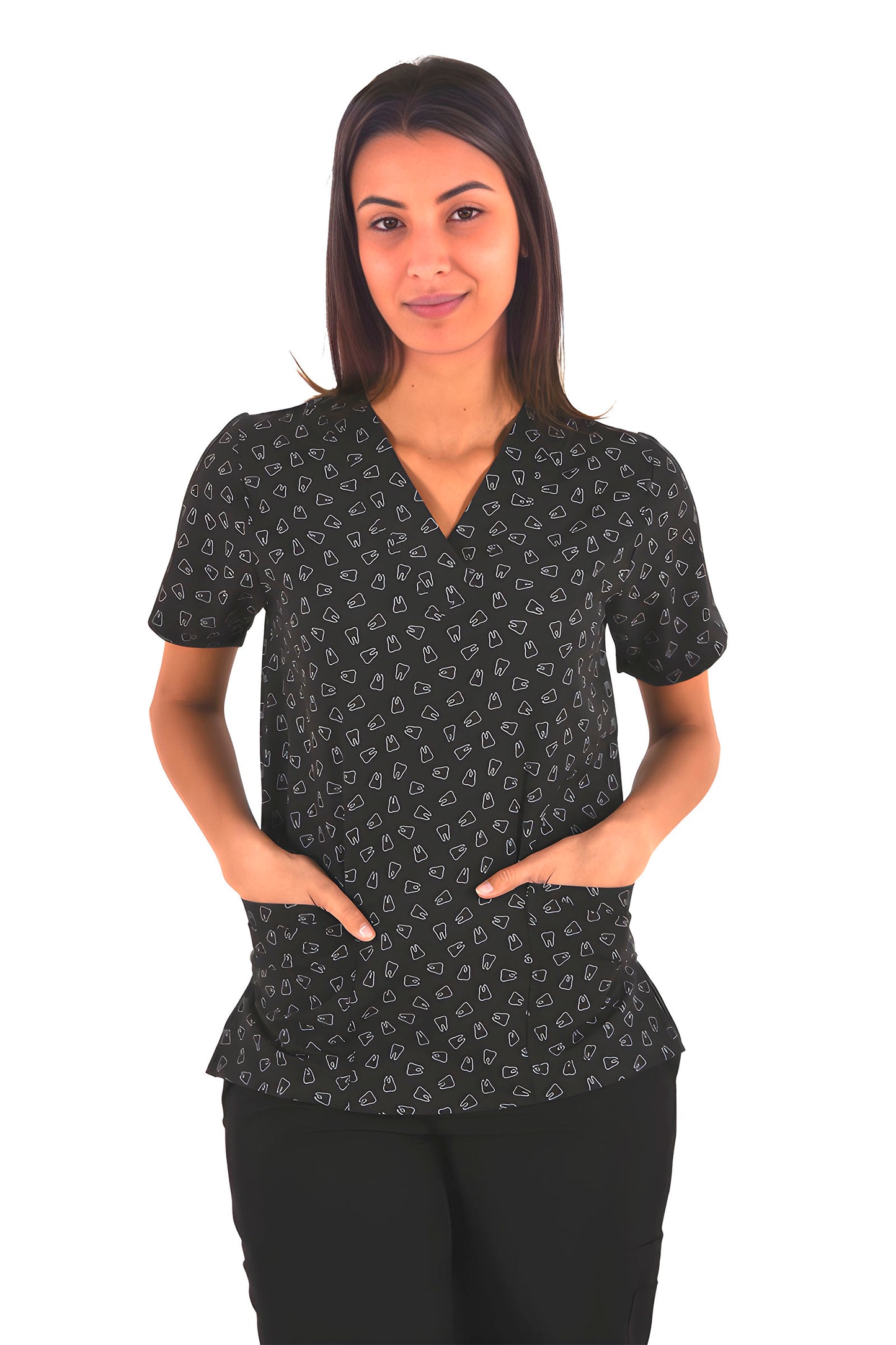 Filipina Médica Dama Tania Negro de Muelas