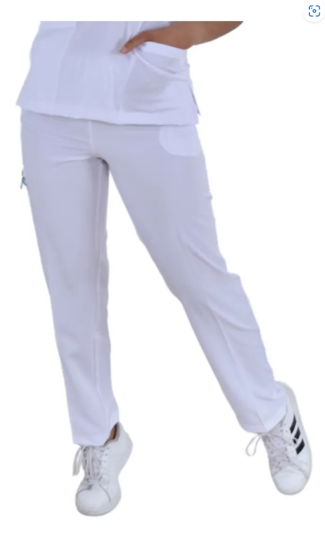 Pantalón Médico Dama Alexa Blanco