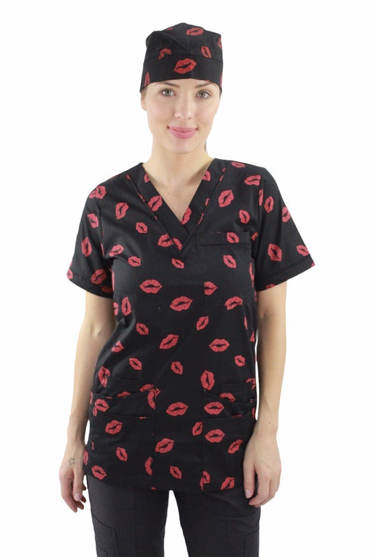 Filipina Médica Dama Primavera Negra de Besos