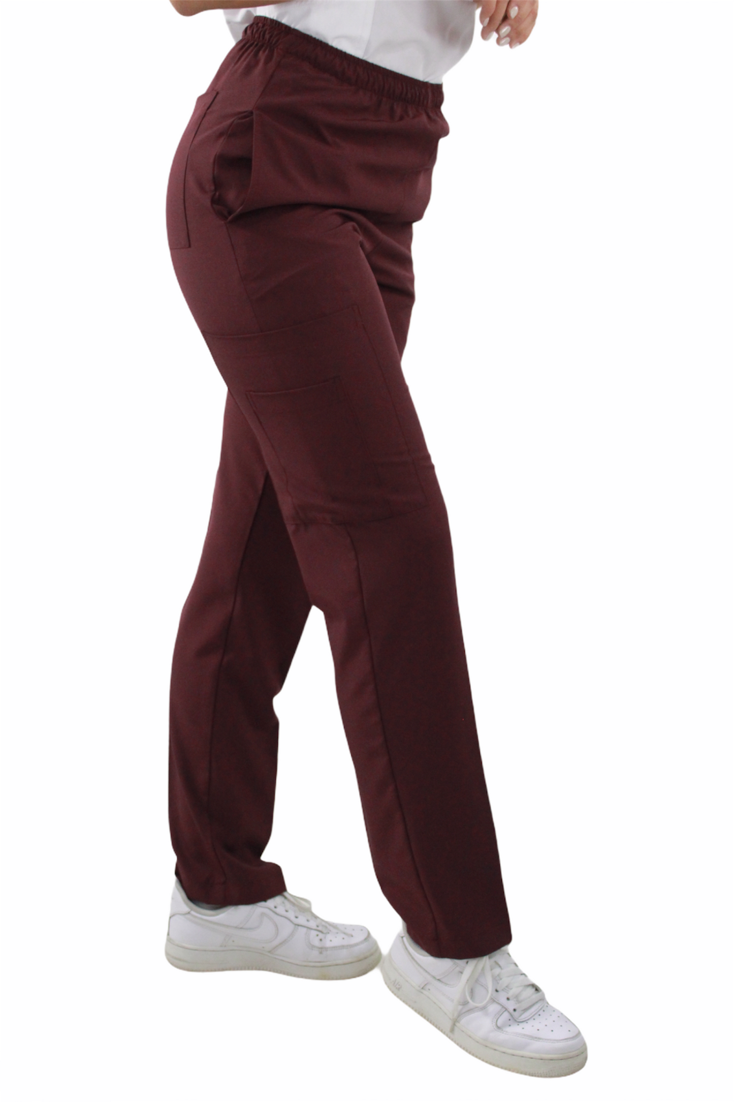 Pantalón Médico Dama Vino