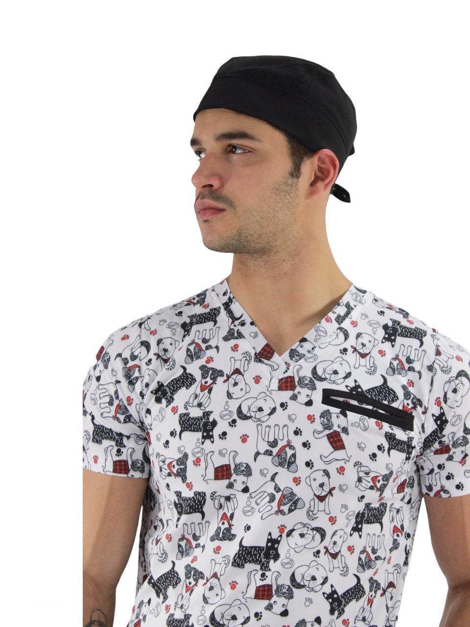 Gorro Médico Hombre Negro