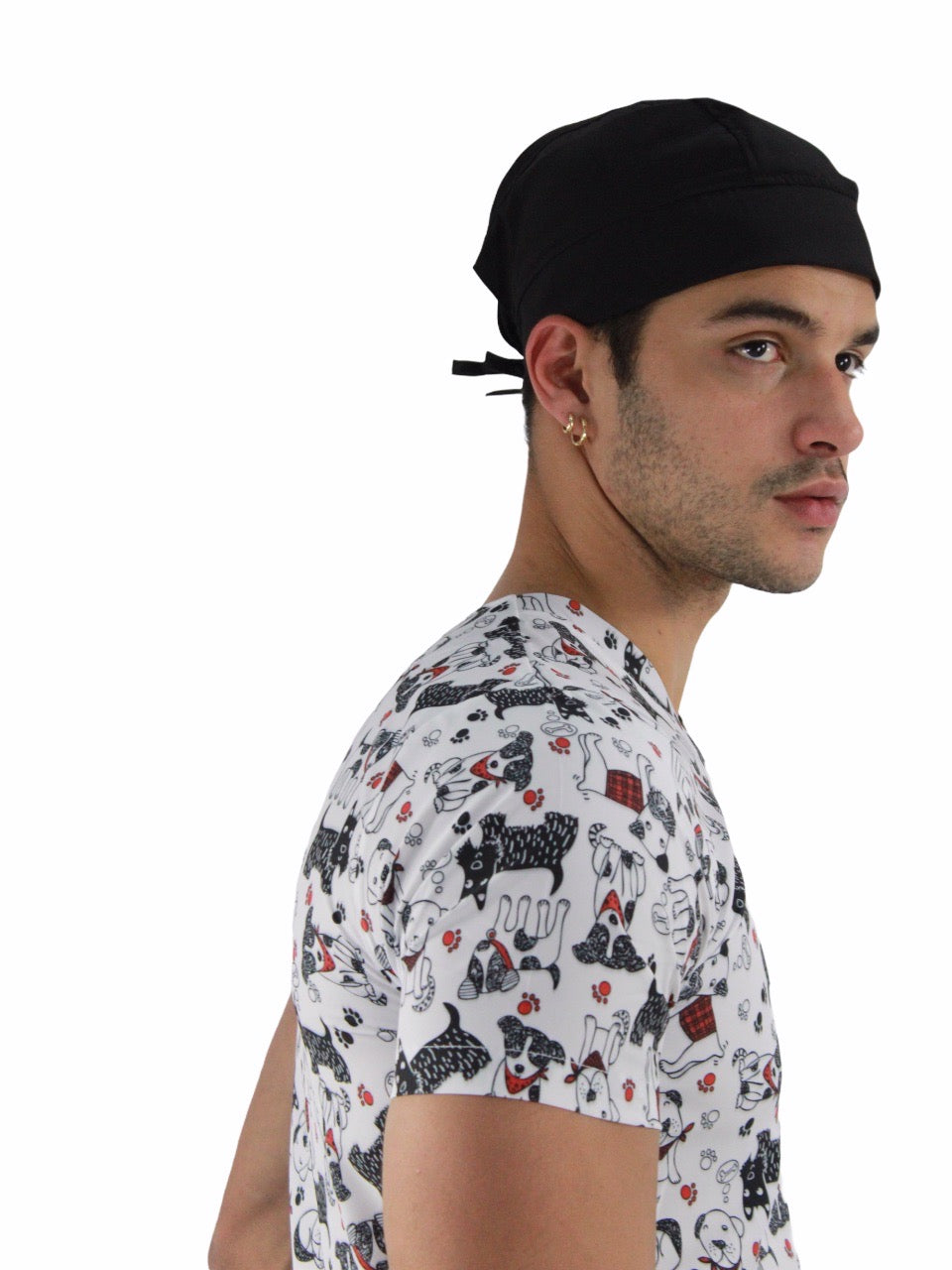 Gorro Médico Hombre Negro