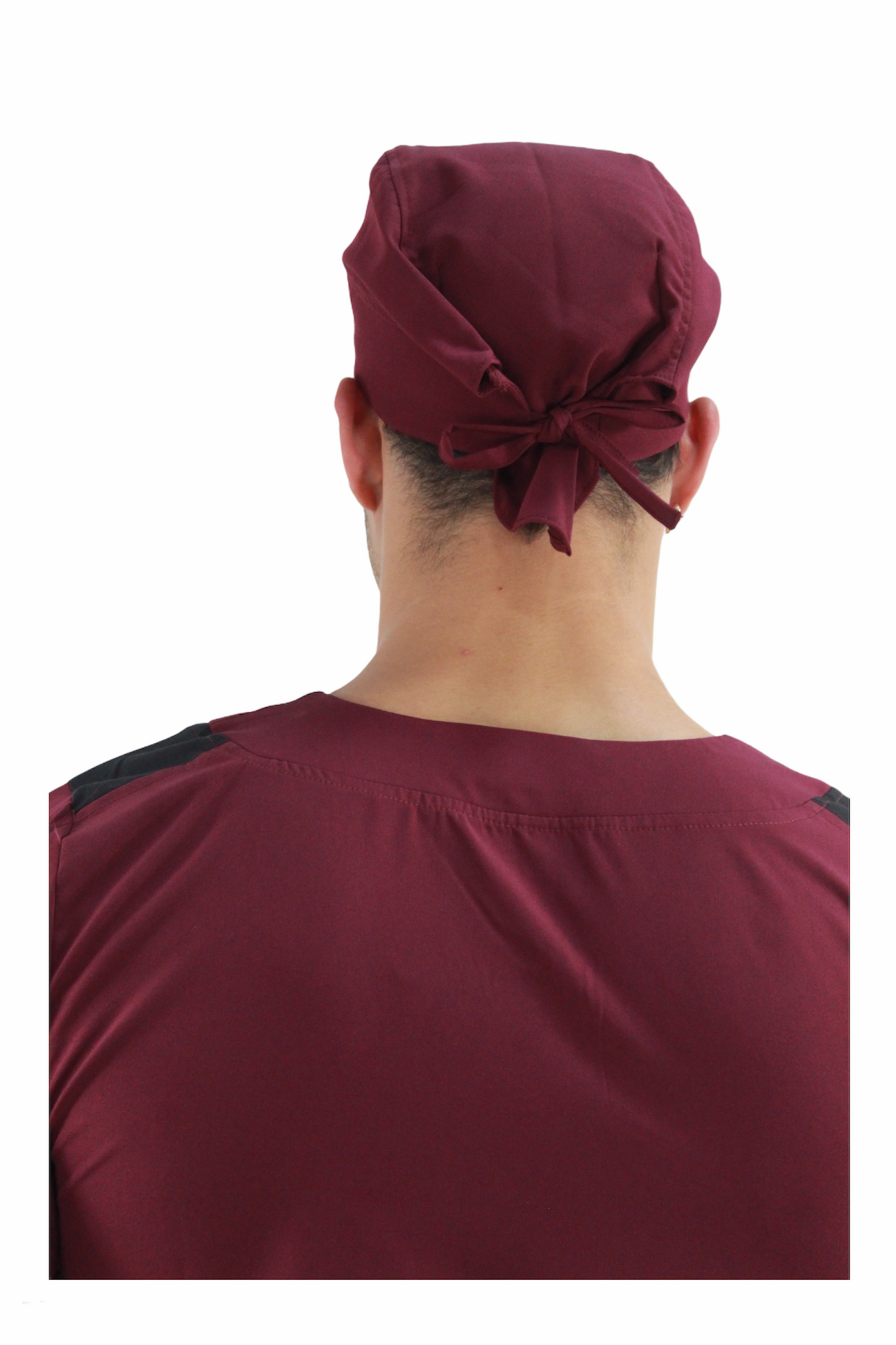 Gorro Médico Quirúrgico Hombre Vino