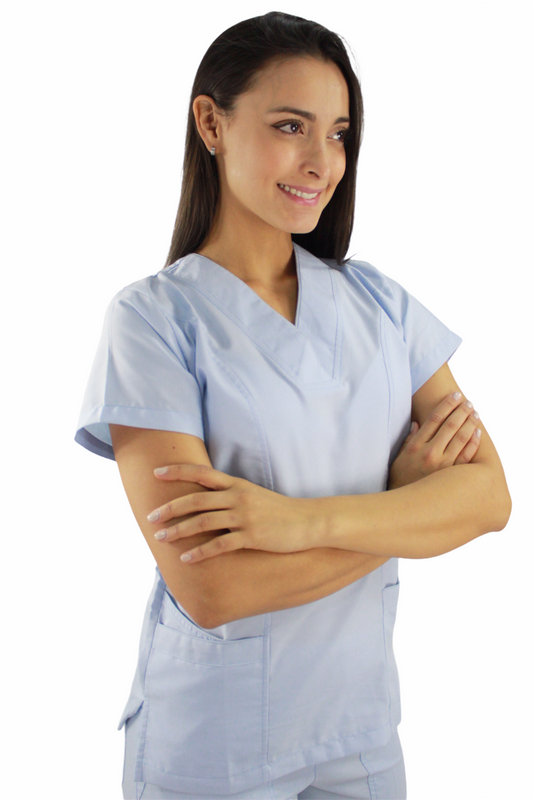 Filipina Médica Dama Diana Azul Cielo