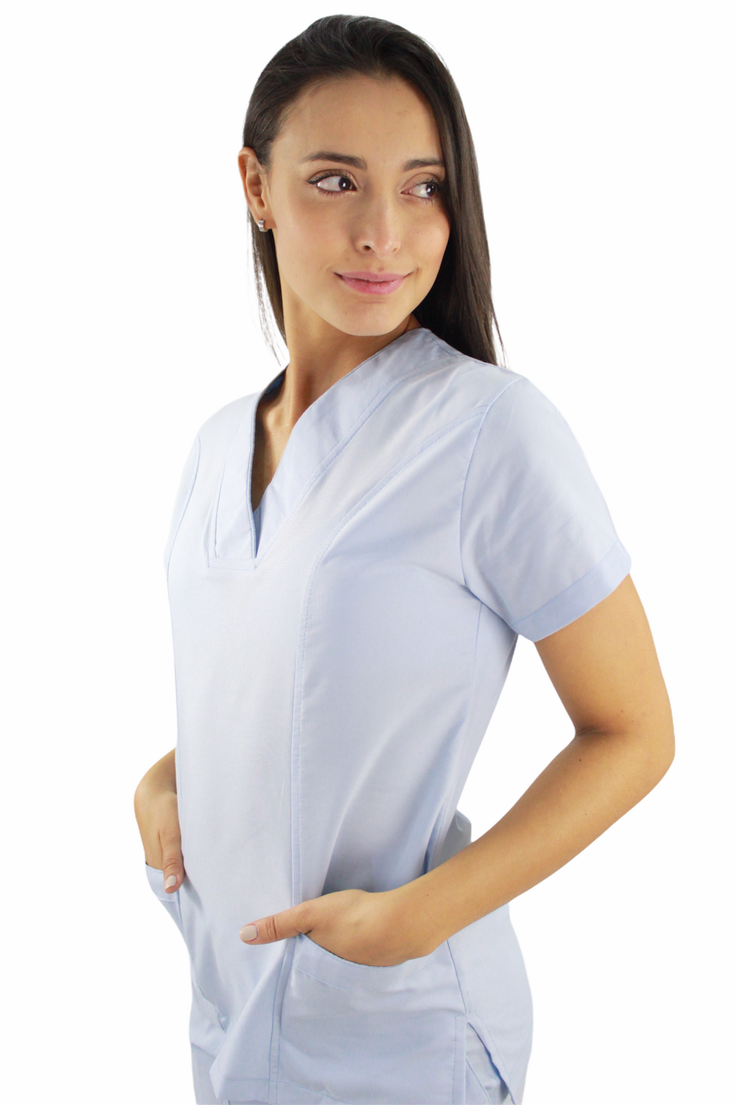 Filipina Médica Dama Diana Azul Cielo