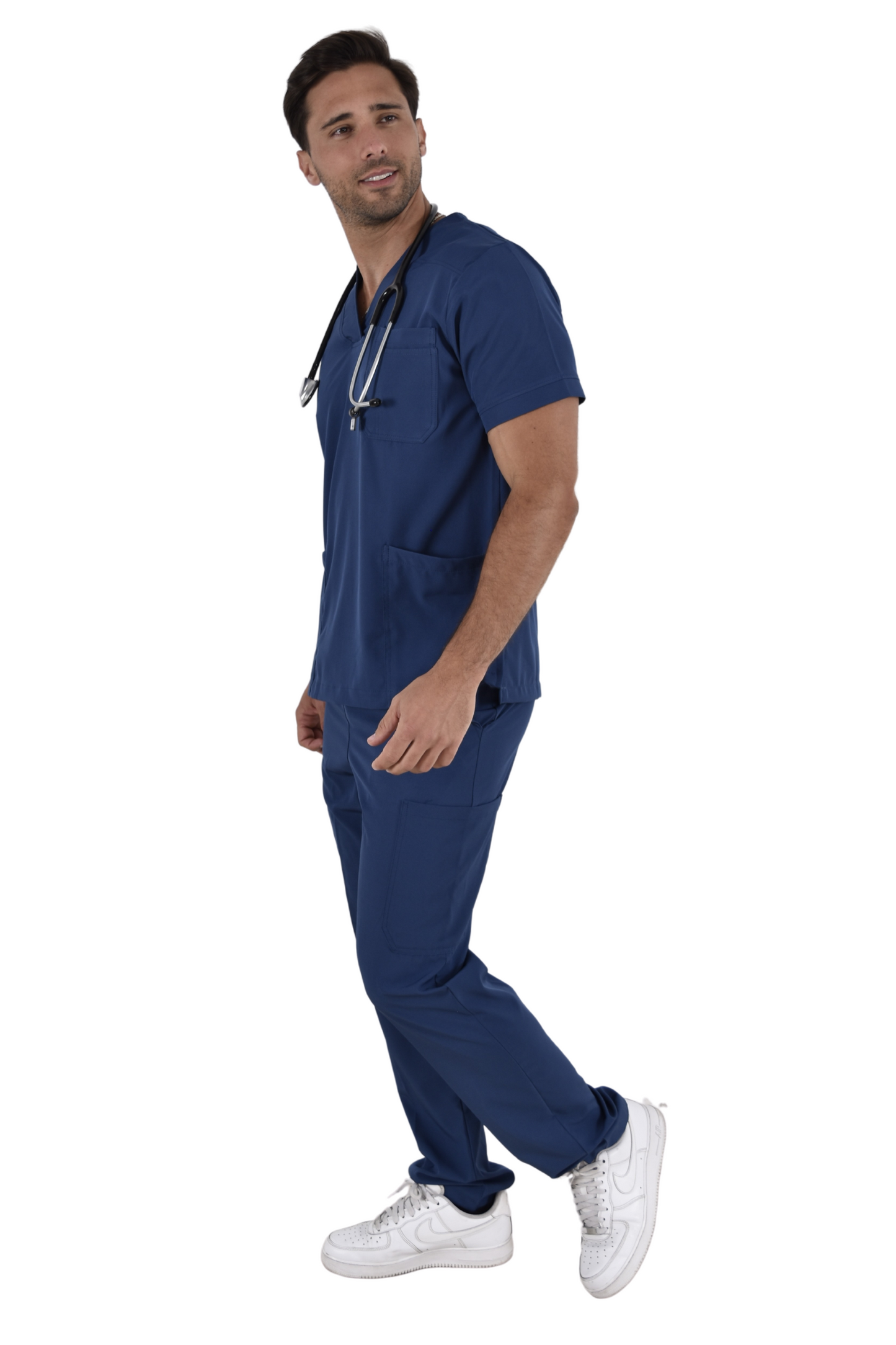 Pijama Médica Hombre Boston Petróleo