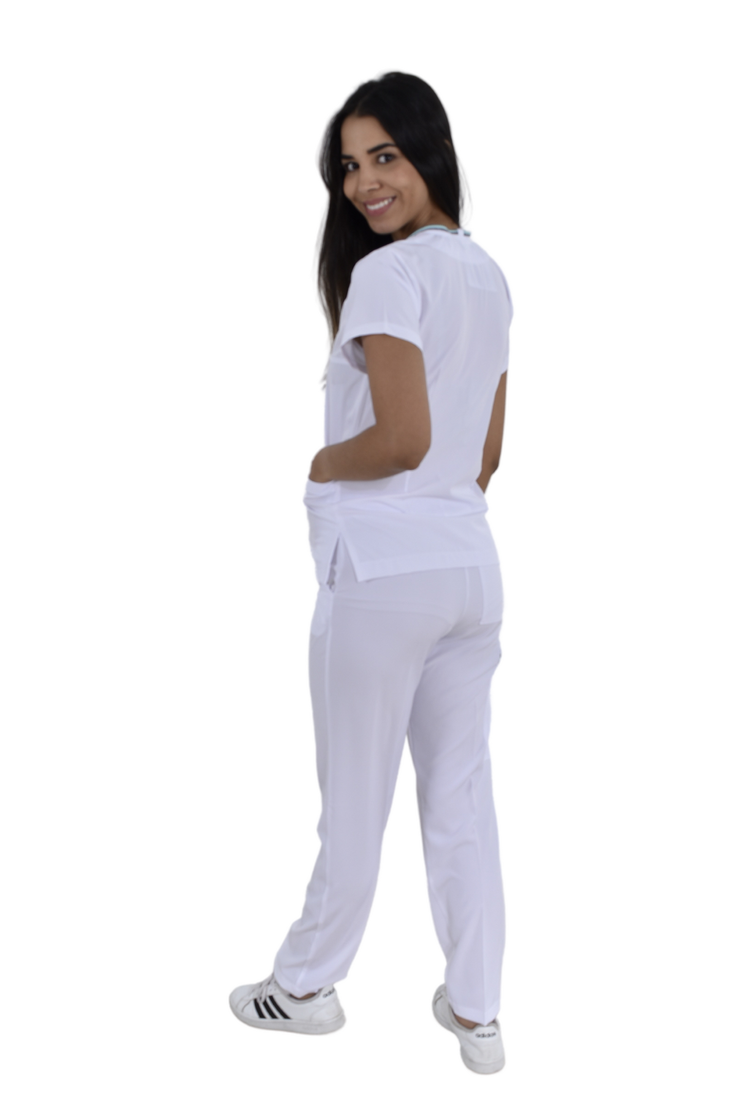 Pijama Médica Dama Alexa Blanco