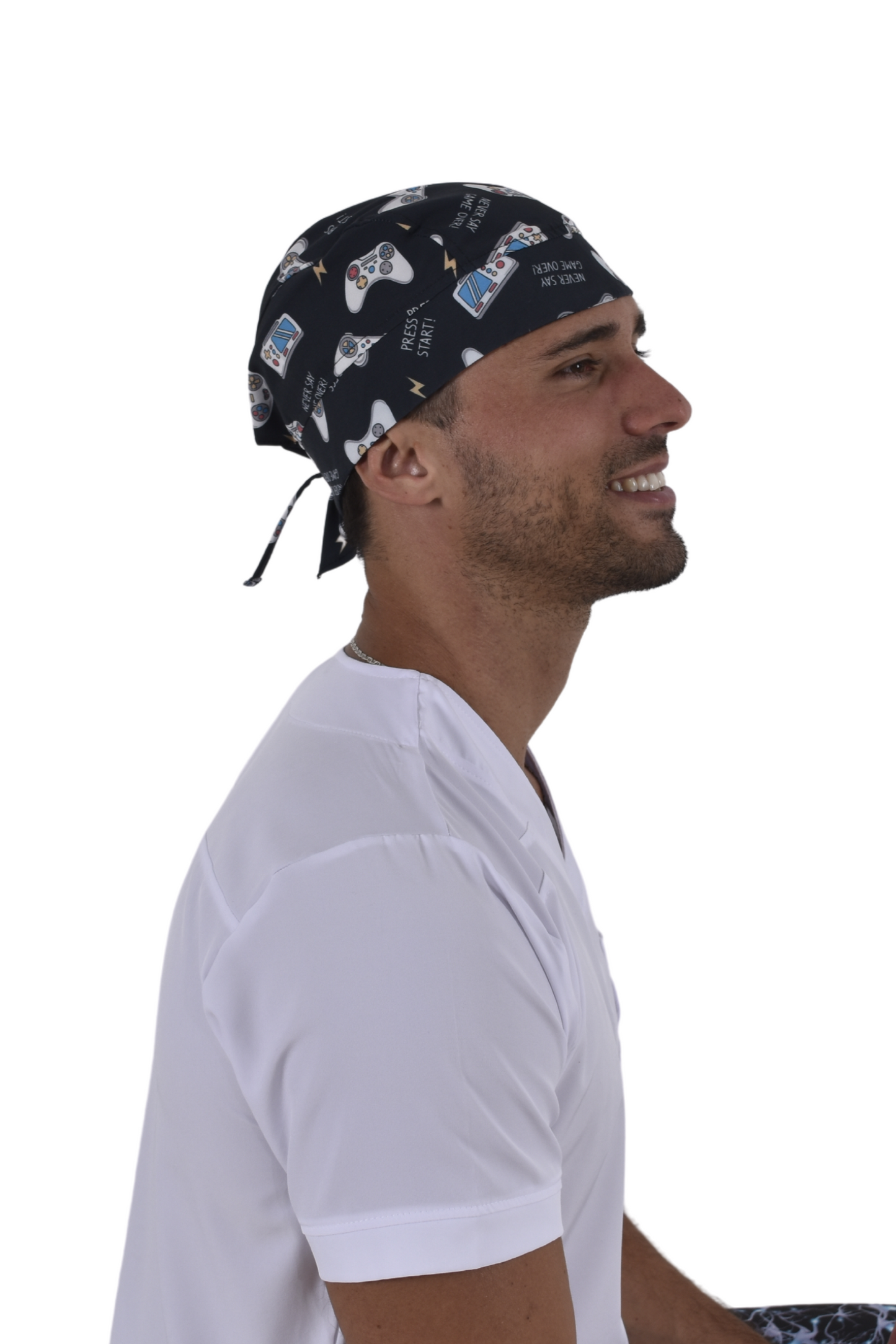 Gorro Médico De Hombre Print Gamer