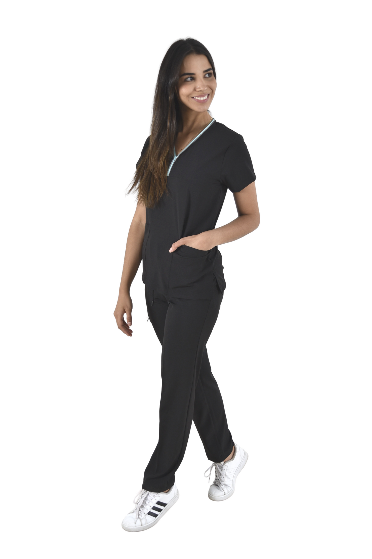 Pijama Médica Dama Alexa Negro