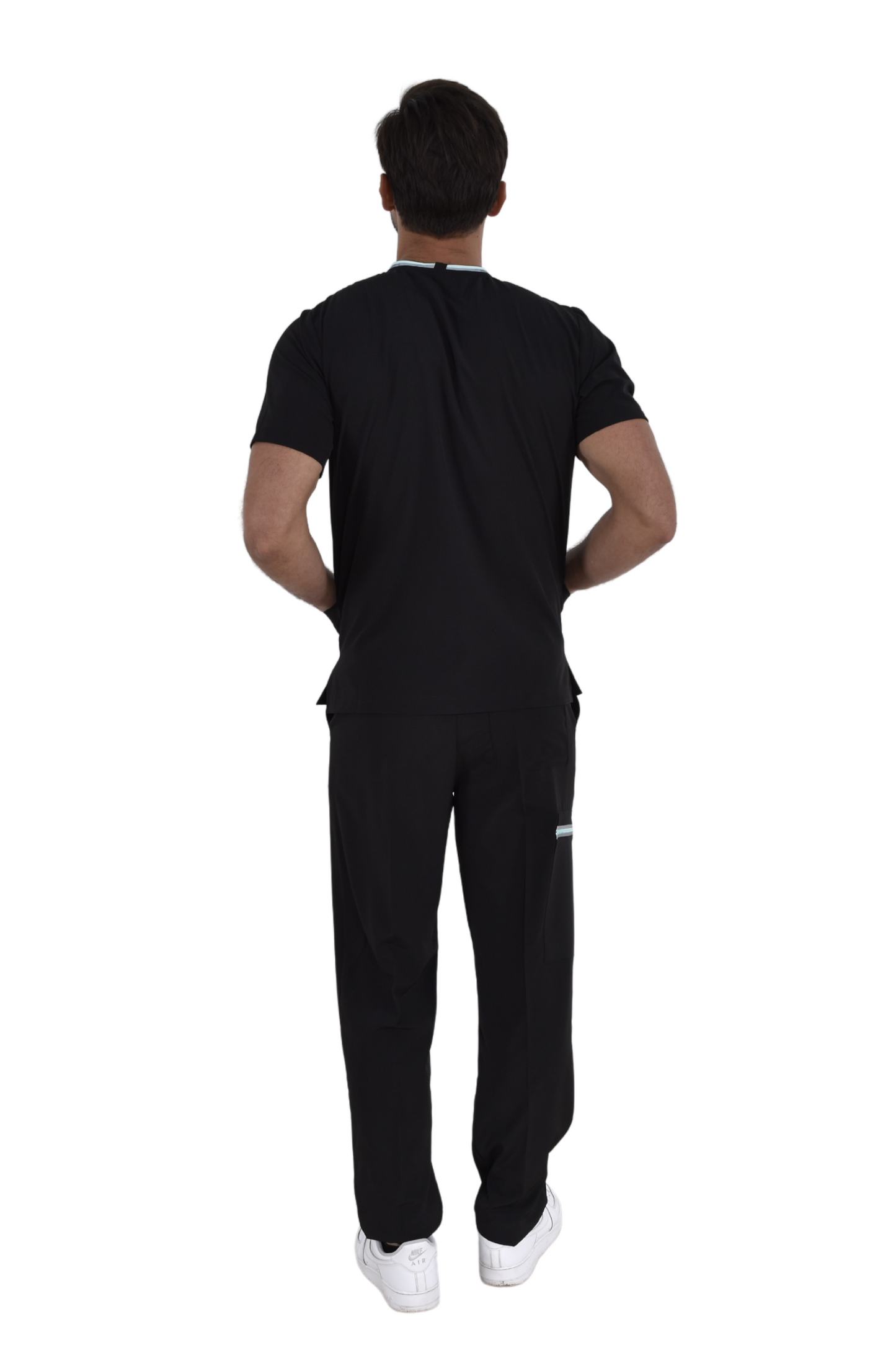 Pijama Médica Hombre Alexander Negro