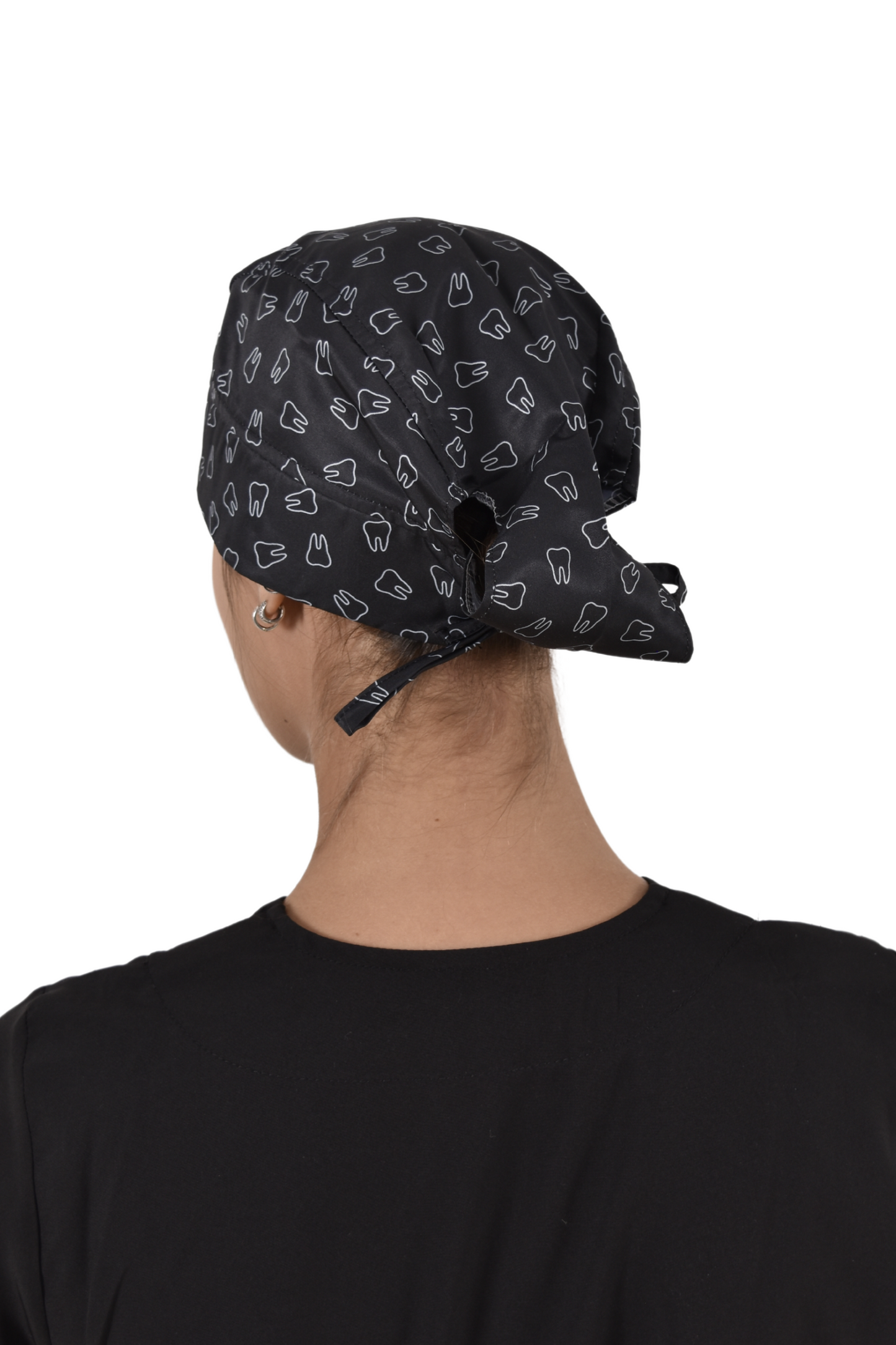 Gorro Médico Dama Negro de Muelas