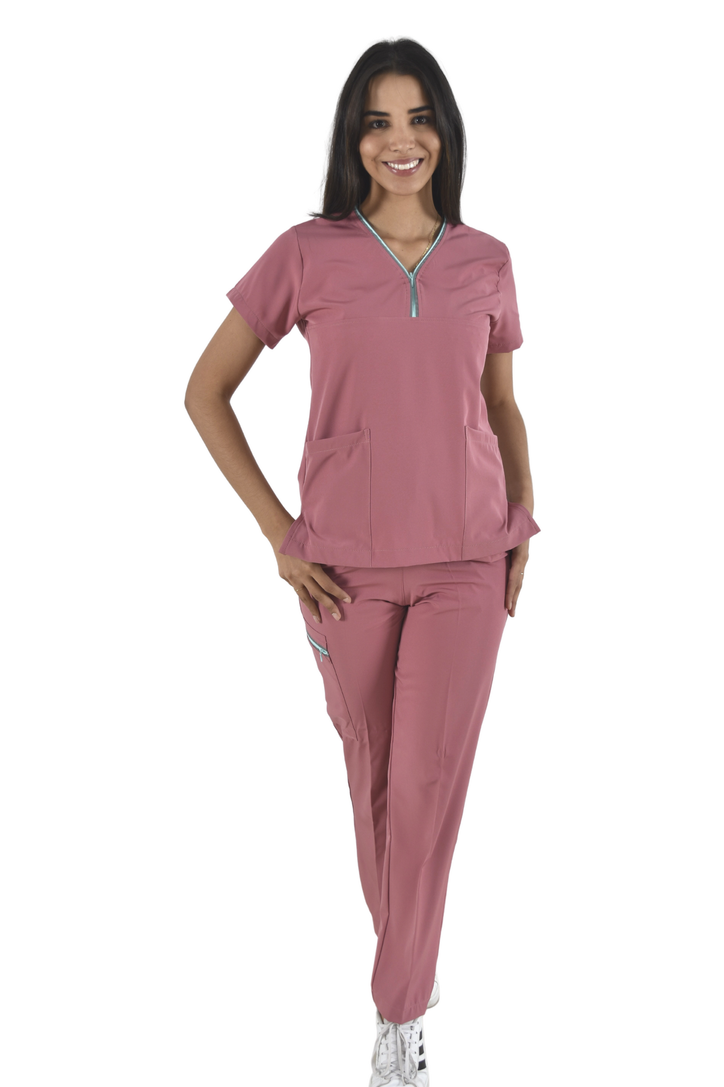 Pijama Médica Dama Alexa Palo de Rosa