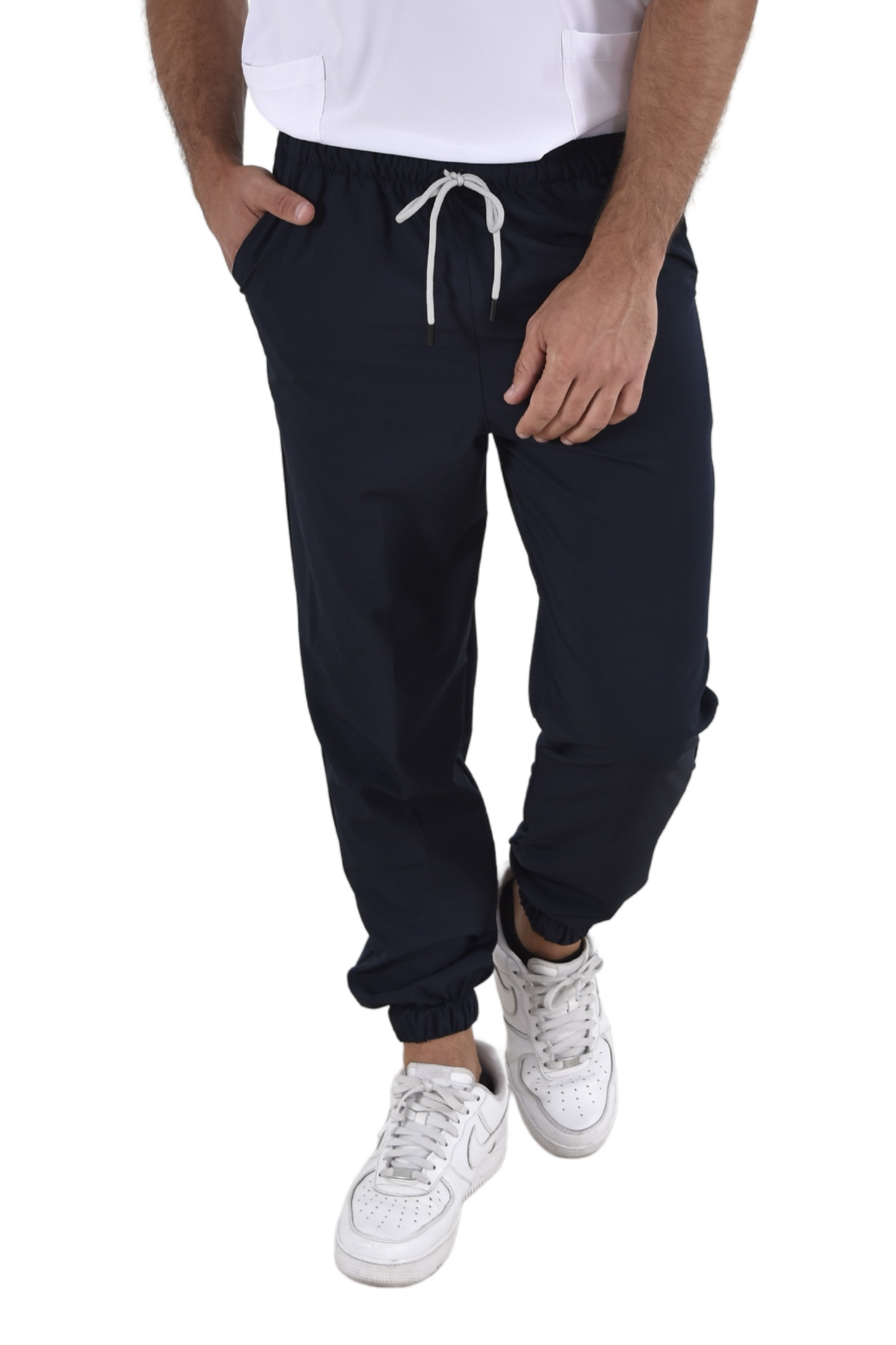 Pantalón Médico Hombre Tipo Jogger Negro