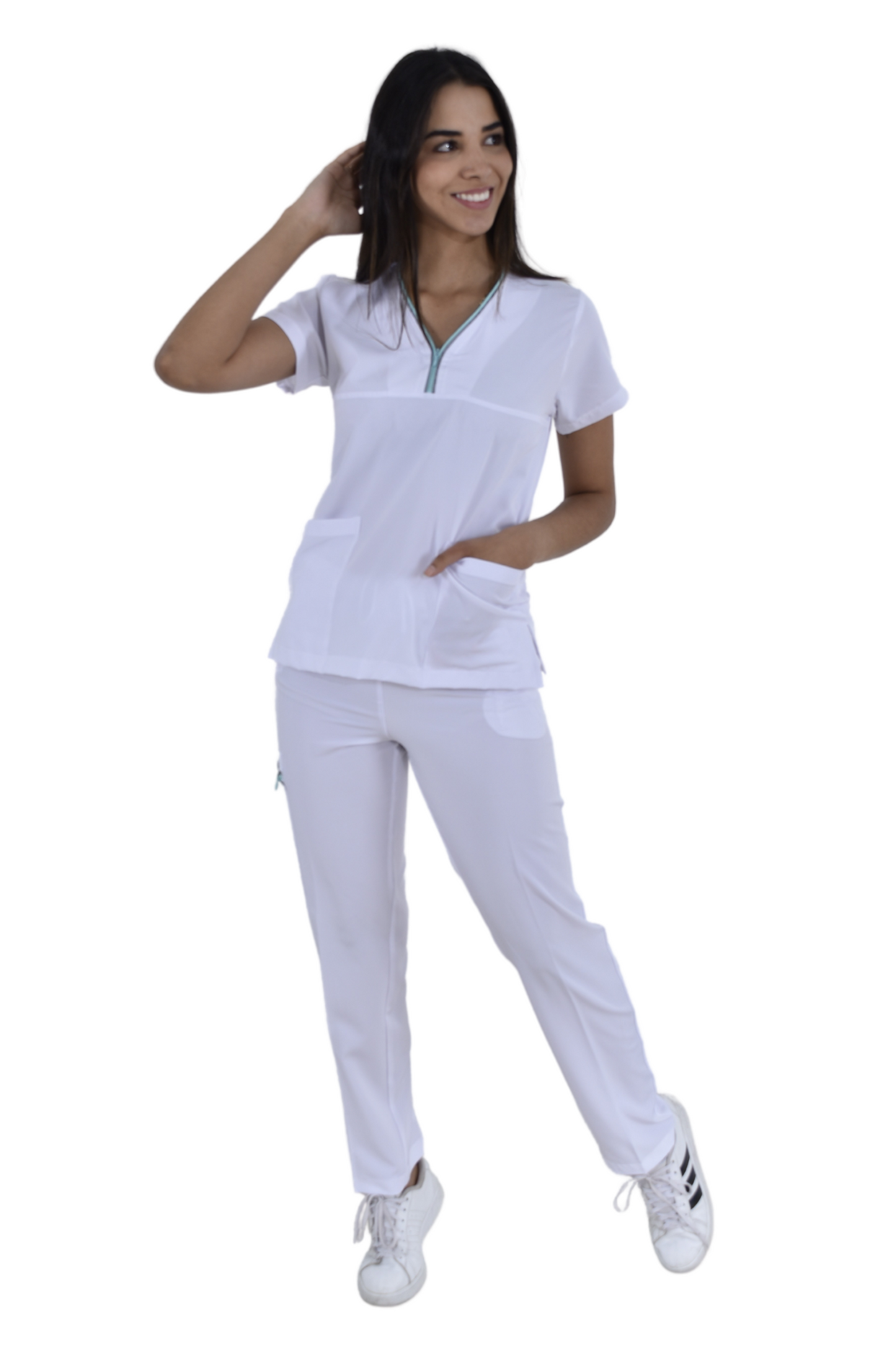 Pijama Médica Dama Alexa Blanco