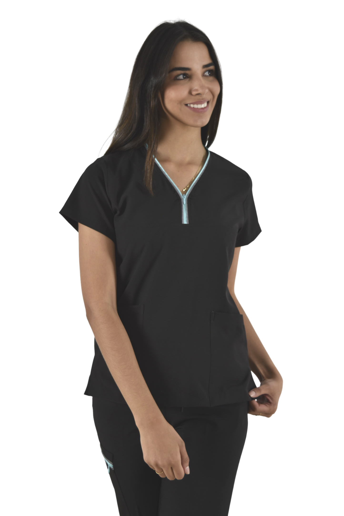 Pijama Médica Dama Alexa Negro