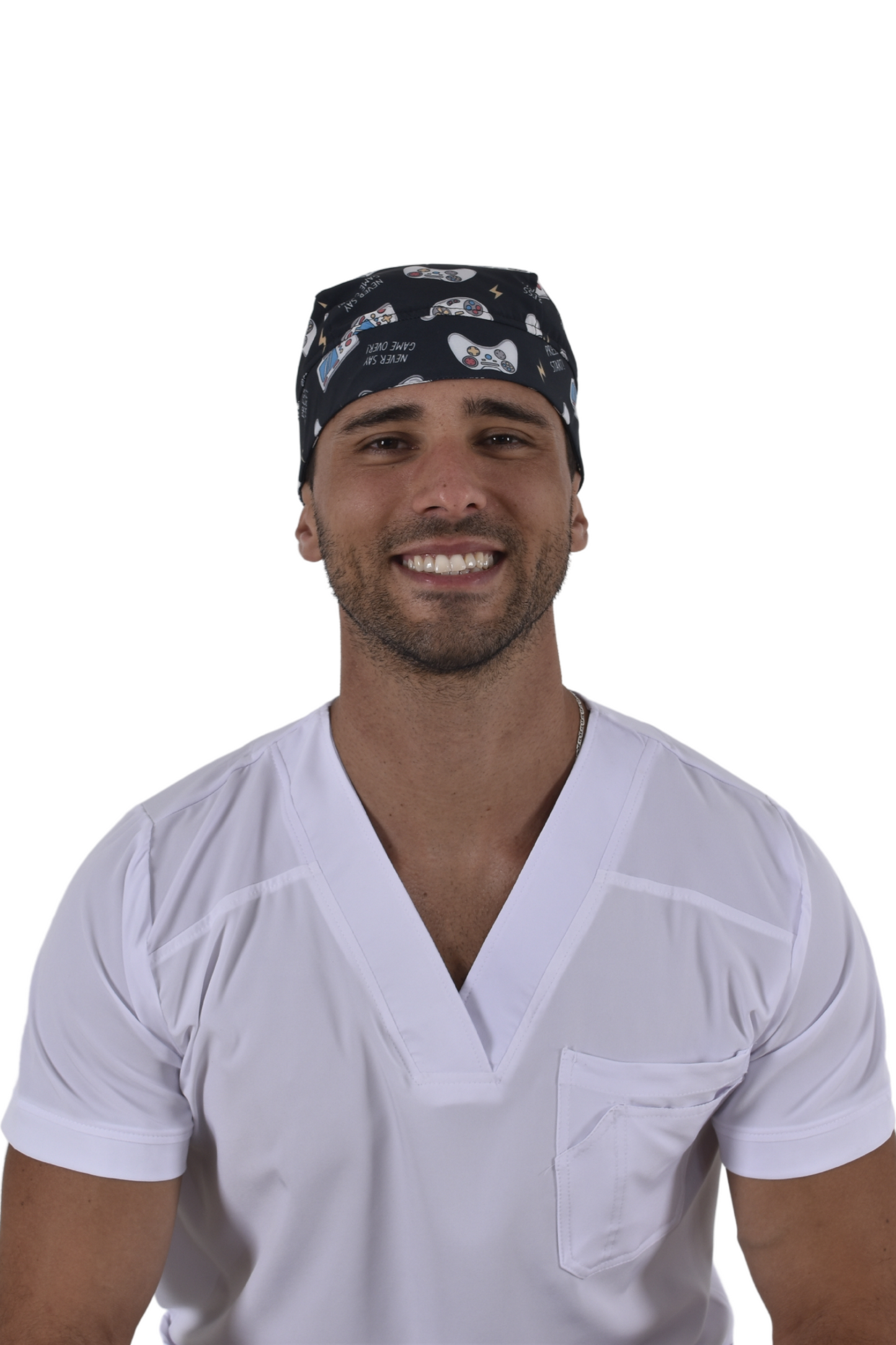 Gorro Médico De Hombre Print Gamer