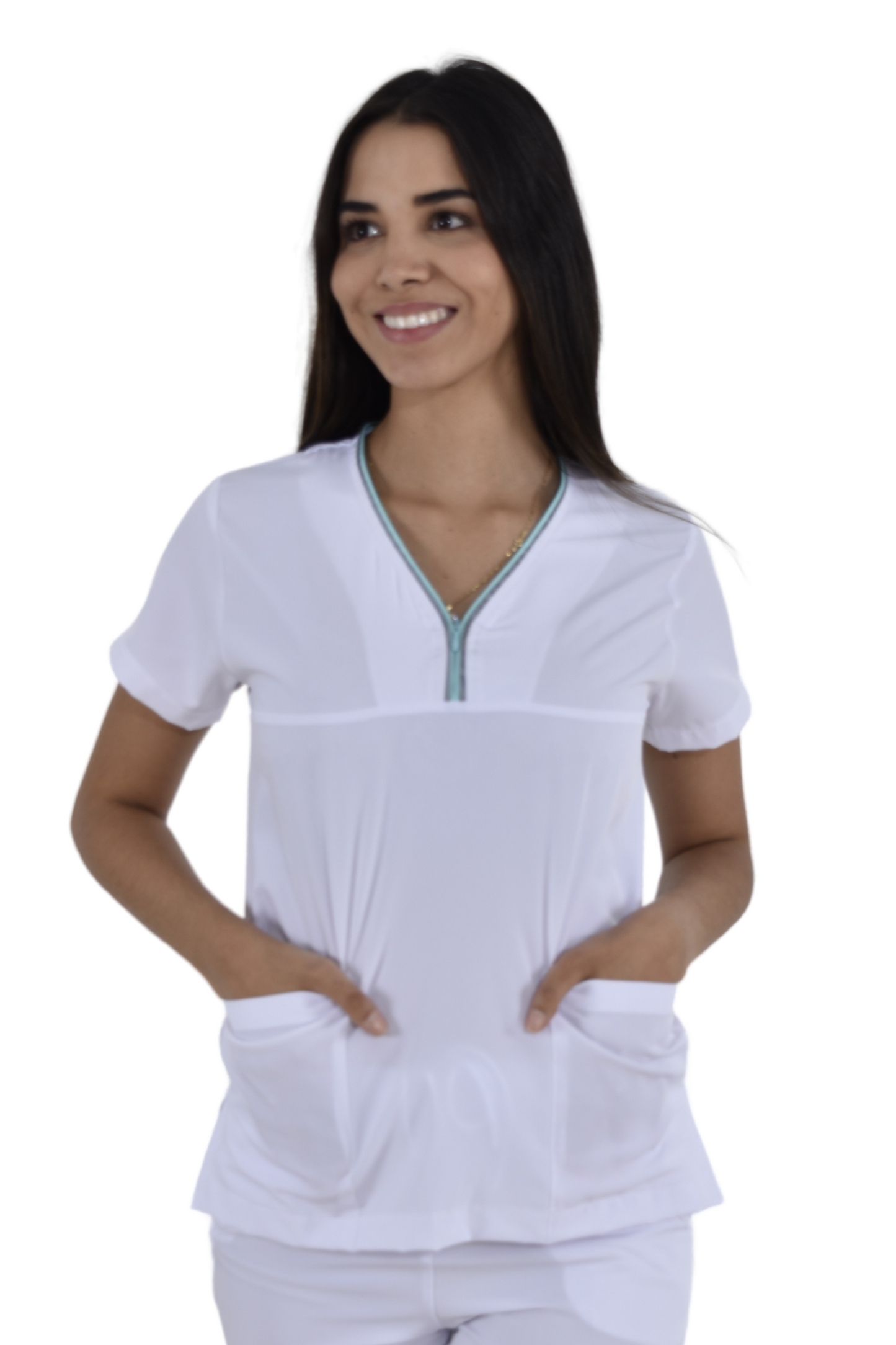 Pijama Médica Dama Alexa Blanco