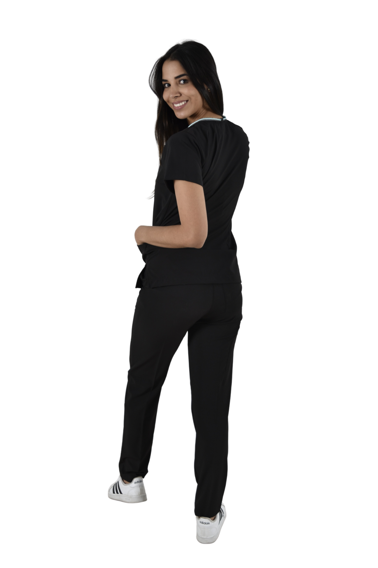 Pijama Médica Dama Alexa Negro