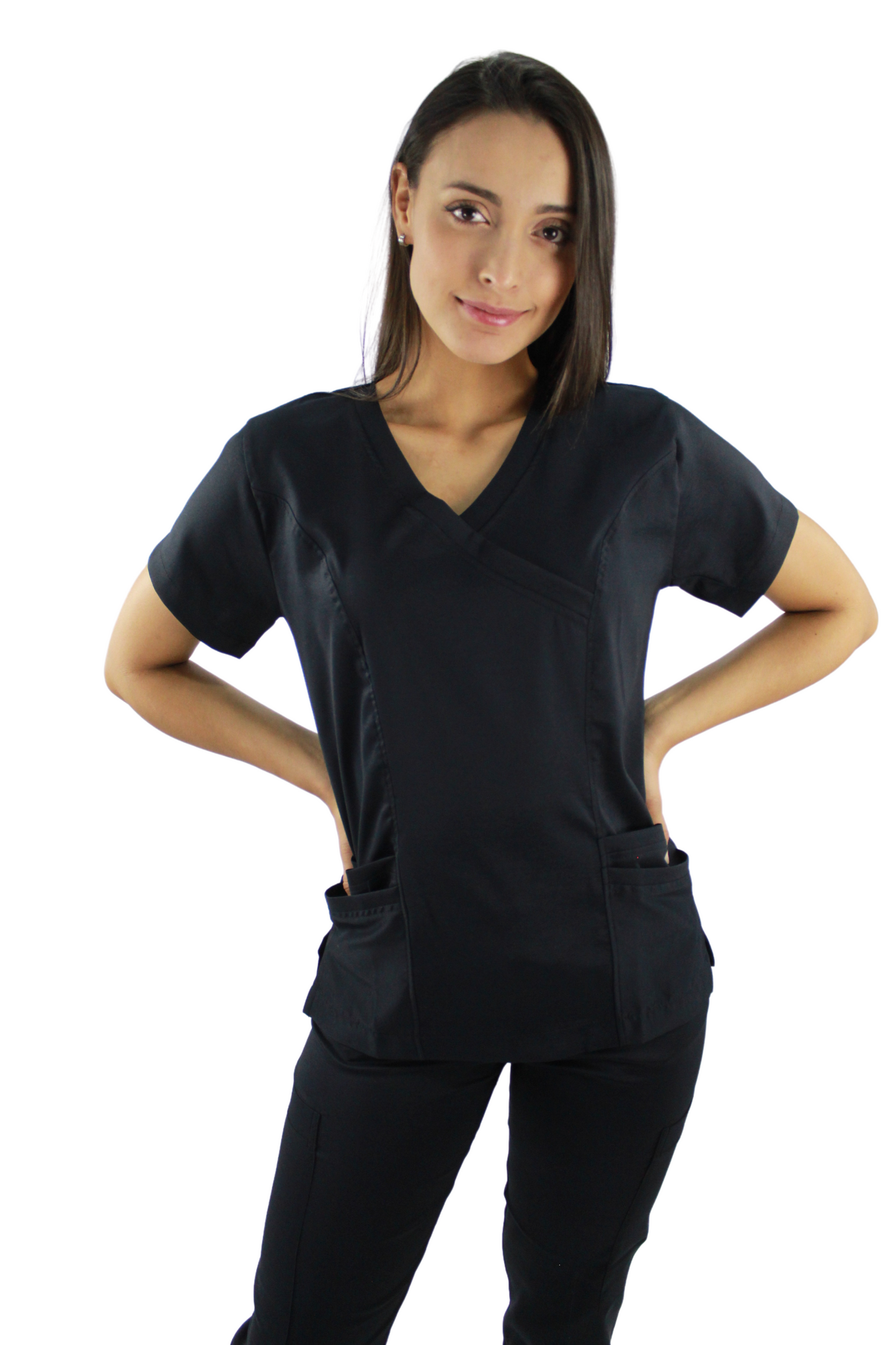 Pijama Médica Dama Megan Negro