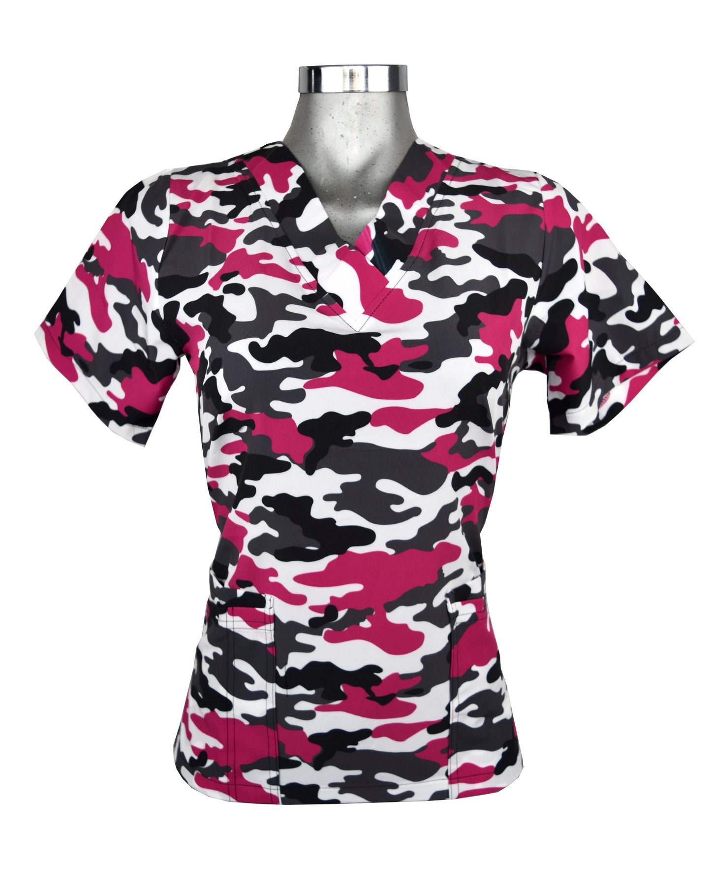 Filipina Médica Dama Tania Camuflaje Fucsia
