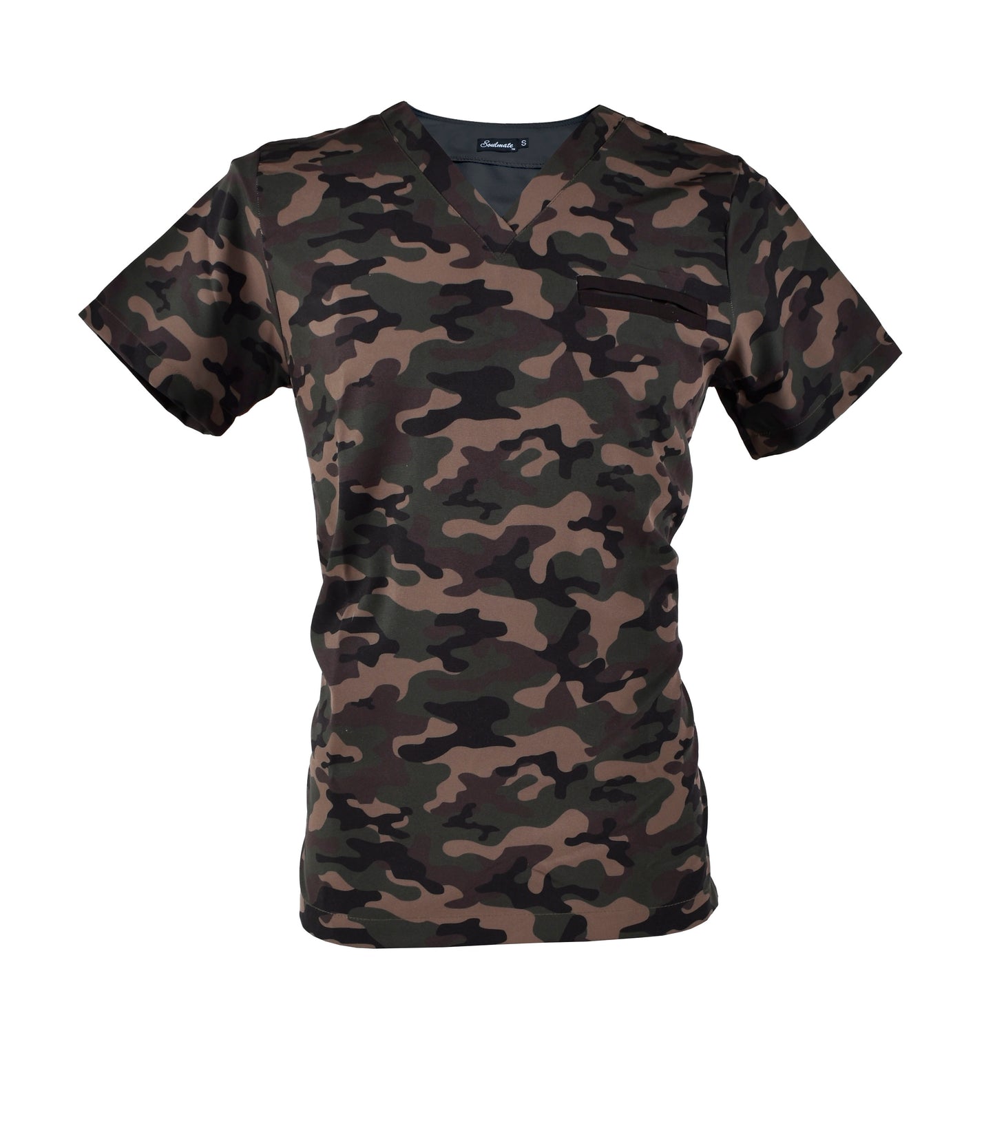 Filipina Médica Hombre Print Camuflaje Verde