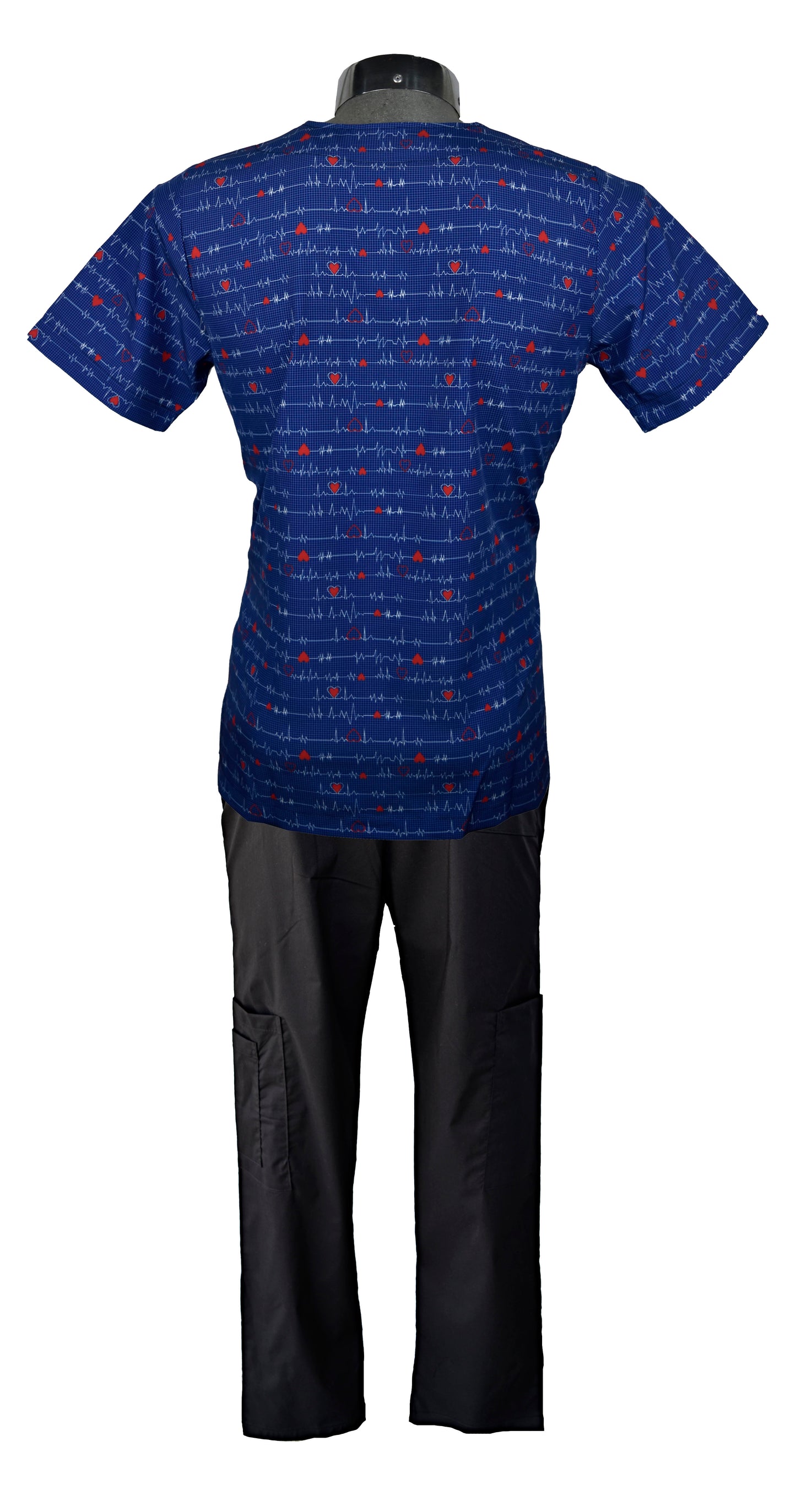 Pijama Médica Hombre Print Electrocardiograma