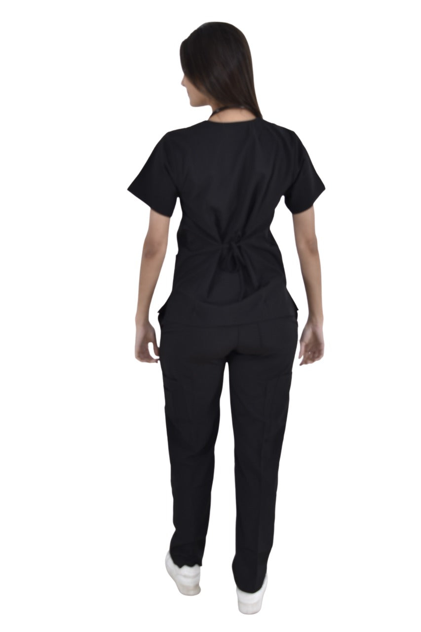 Pijama Médica  Dama Tania Negro