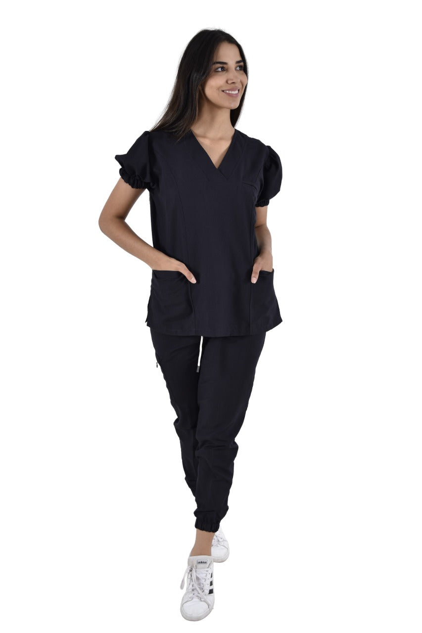 Pijama Quirúrgica Dama Taylor Negro