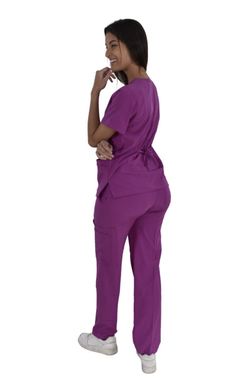 Pijama Médica Dama Tania Bugambilia