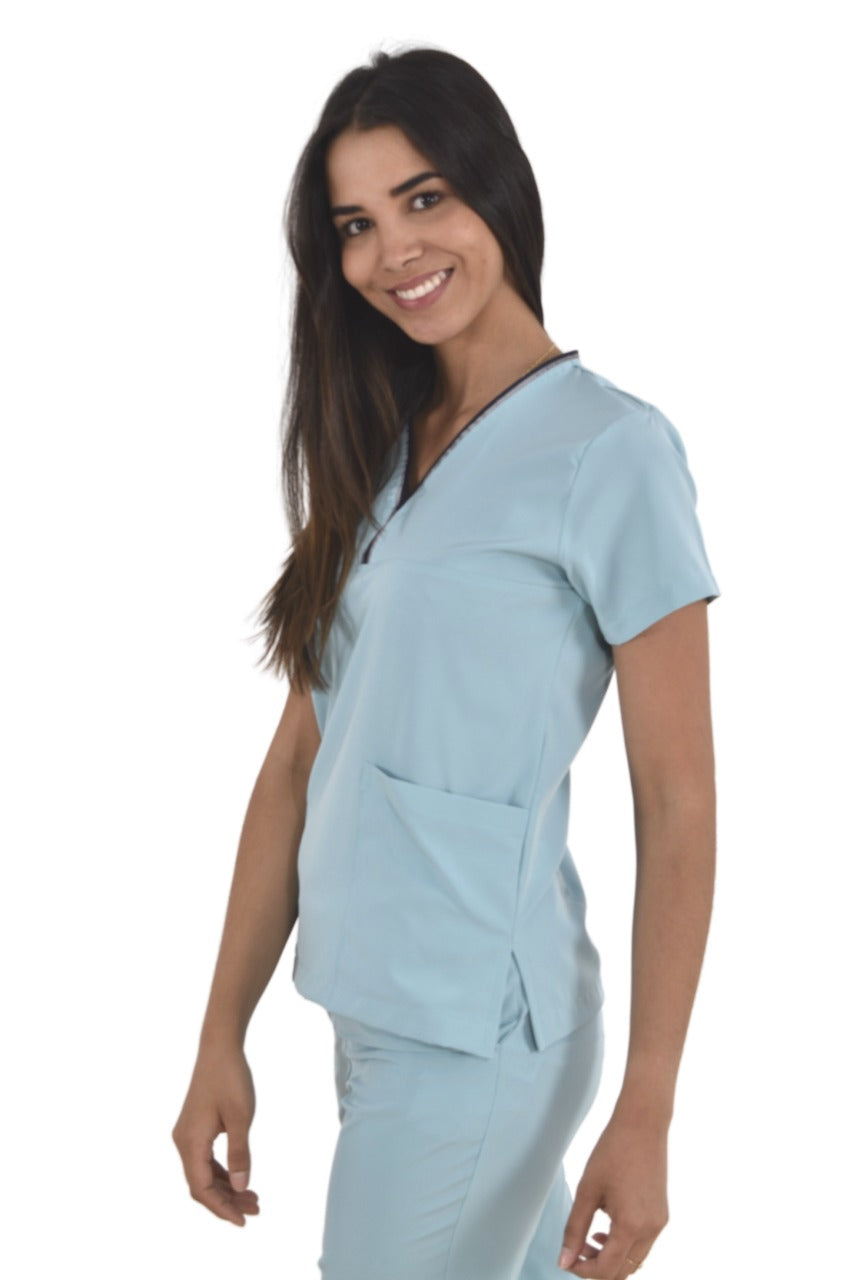 Filipina Médica Dama Alexa Verde Agua