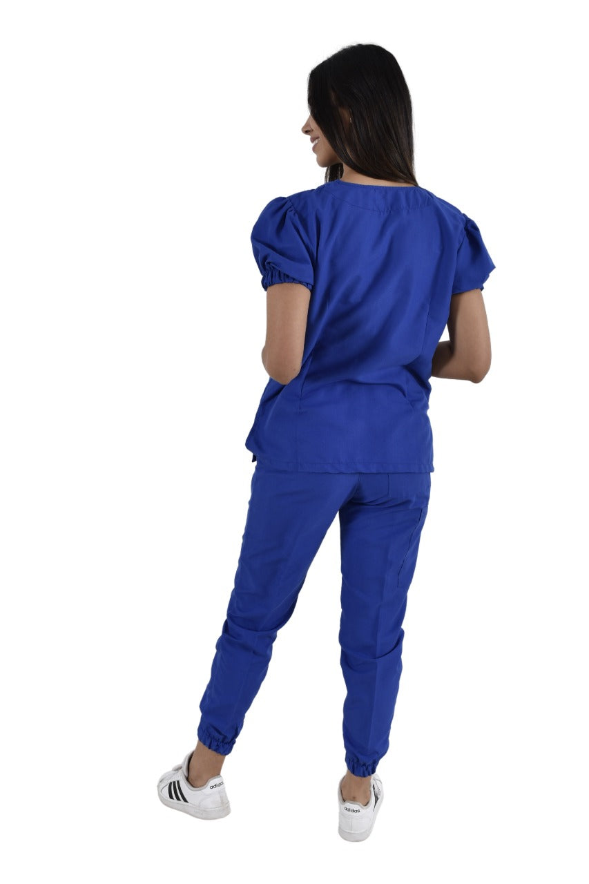 Pijama Médica Dama Taylor Azul Rey