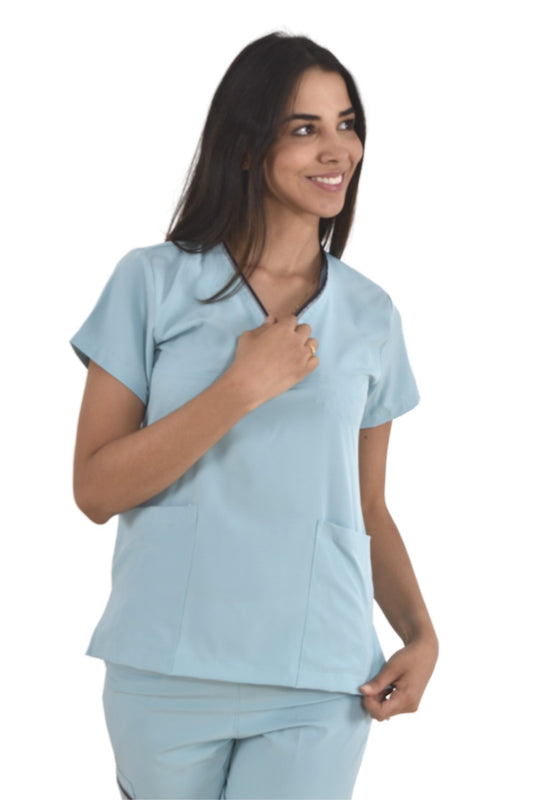 Filipina Médica Dama Alexa Verde Agua