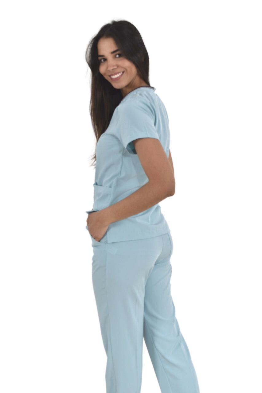 Filipina Médica Dama Alexa Verde Agua