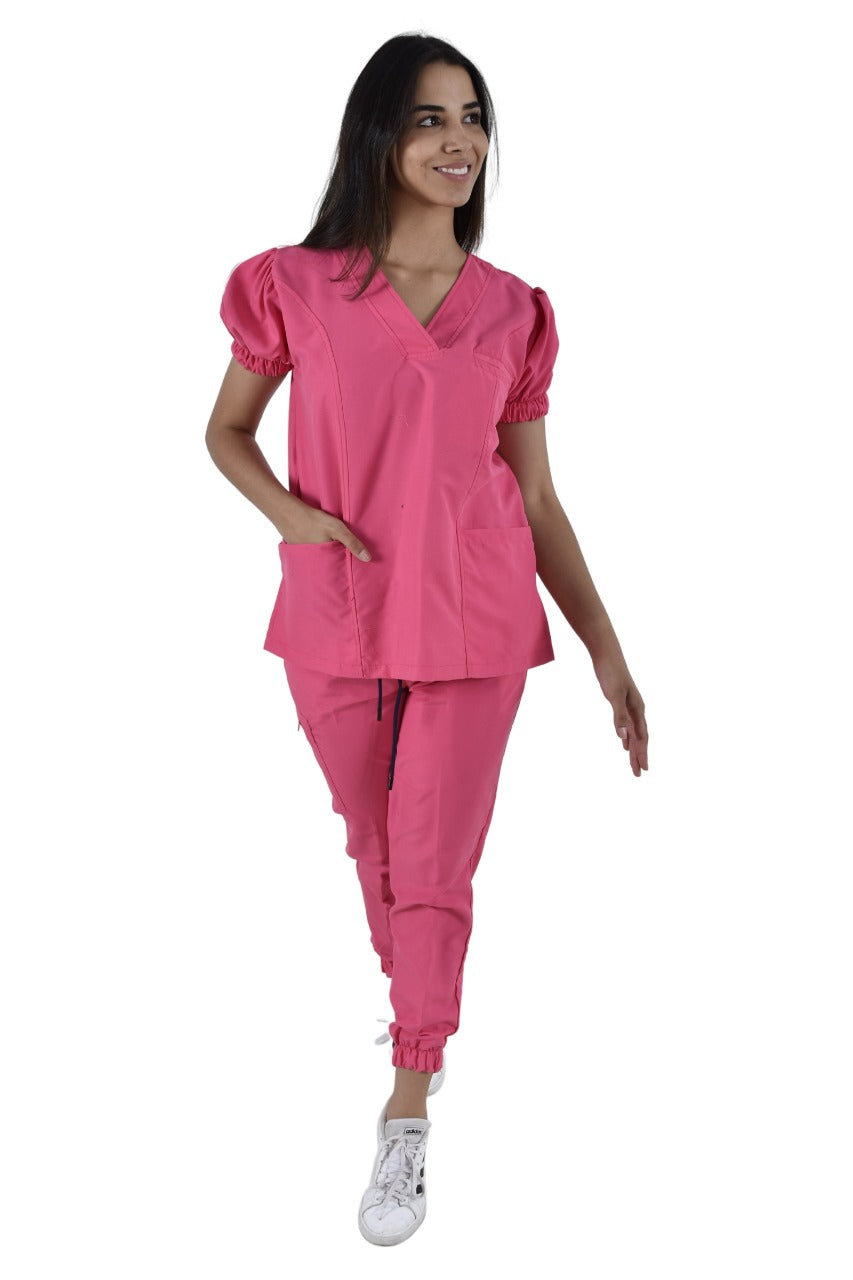 Filipina Médica Dama Taylor Fucsia