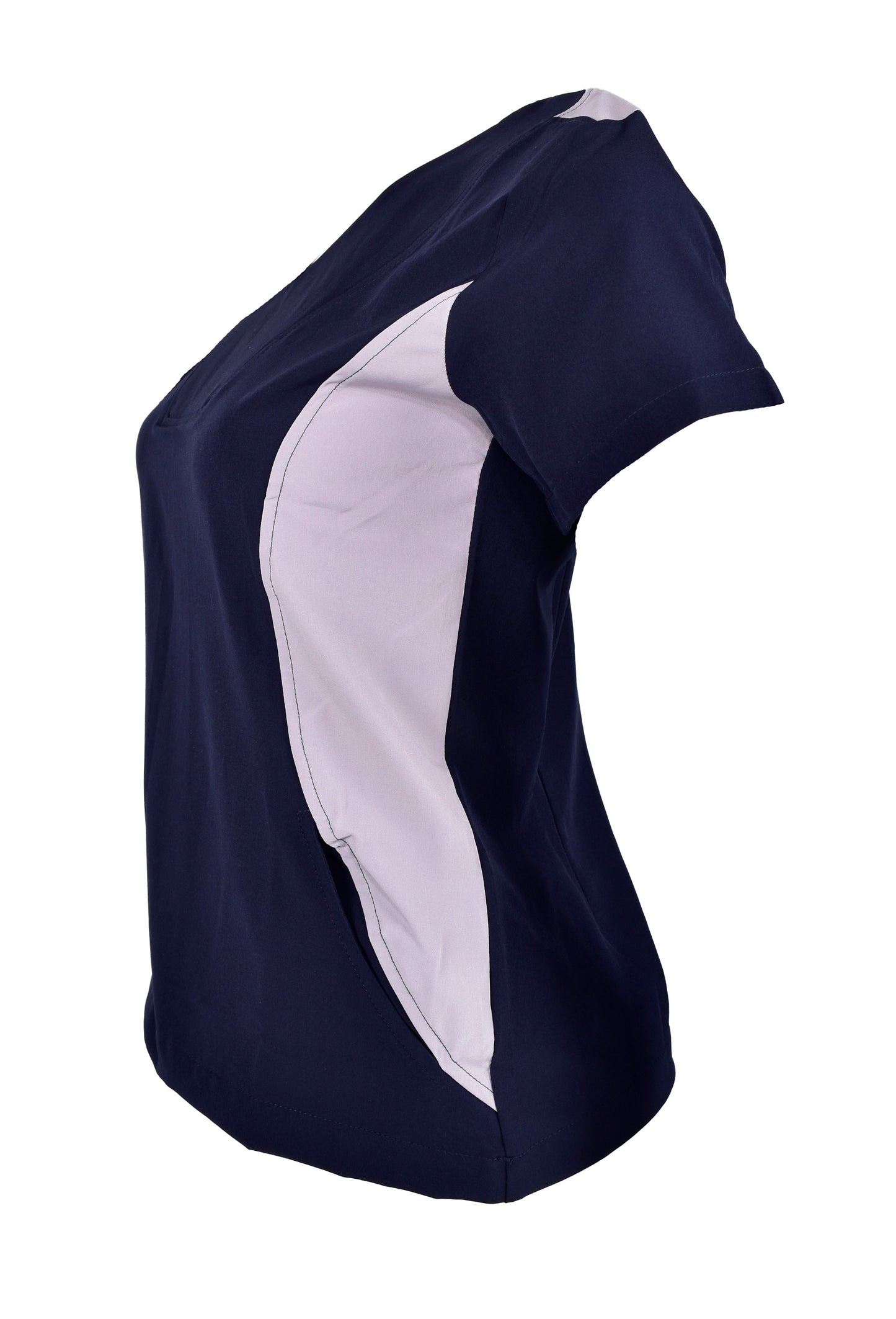 Filipina Médica Dama Marino Lateral Gris