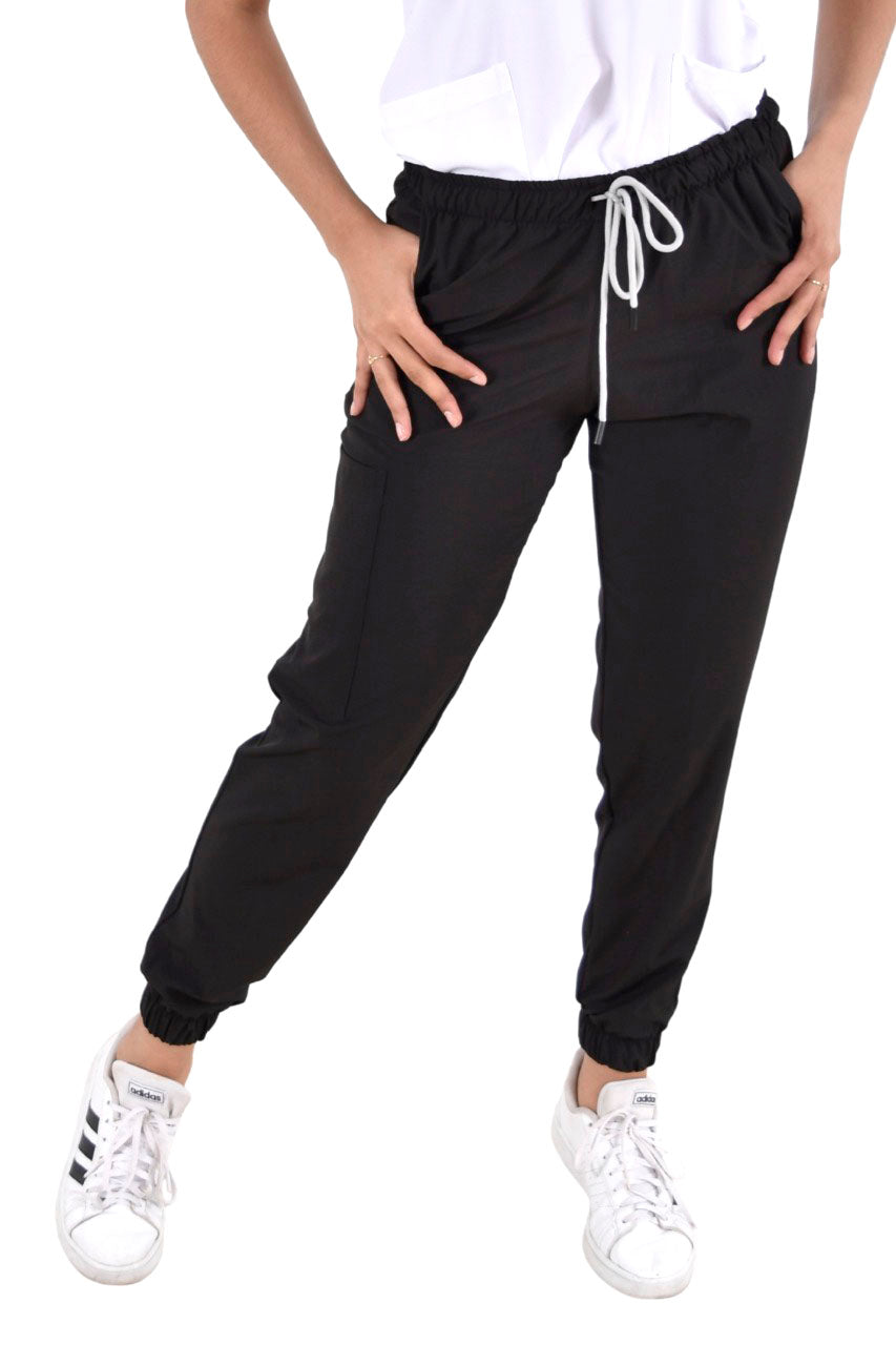 Pantalón Médico Dama Jogger Negro