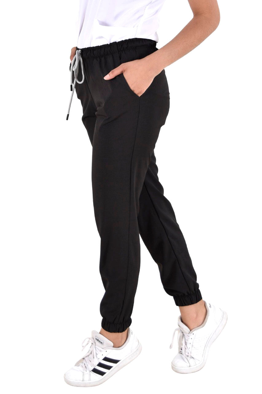 Pantalón Quirúrgico Dama Jogger Negro